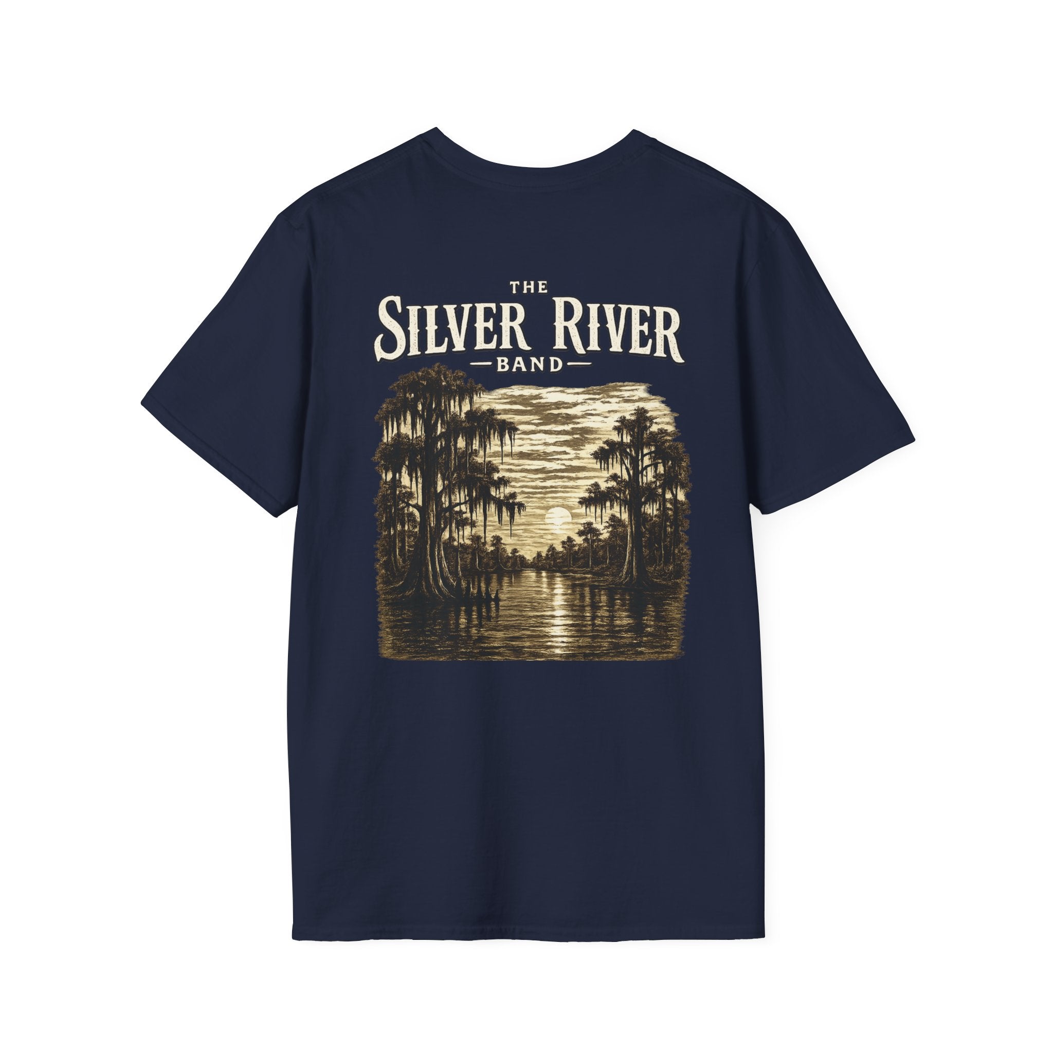 SRB The Silver River Band Logo T-Shirt — Vintage Band Tee