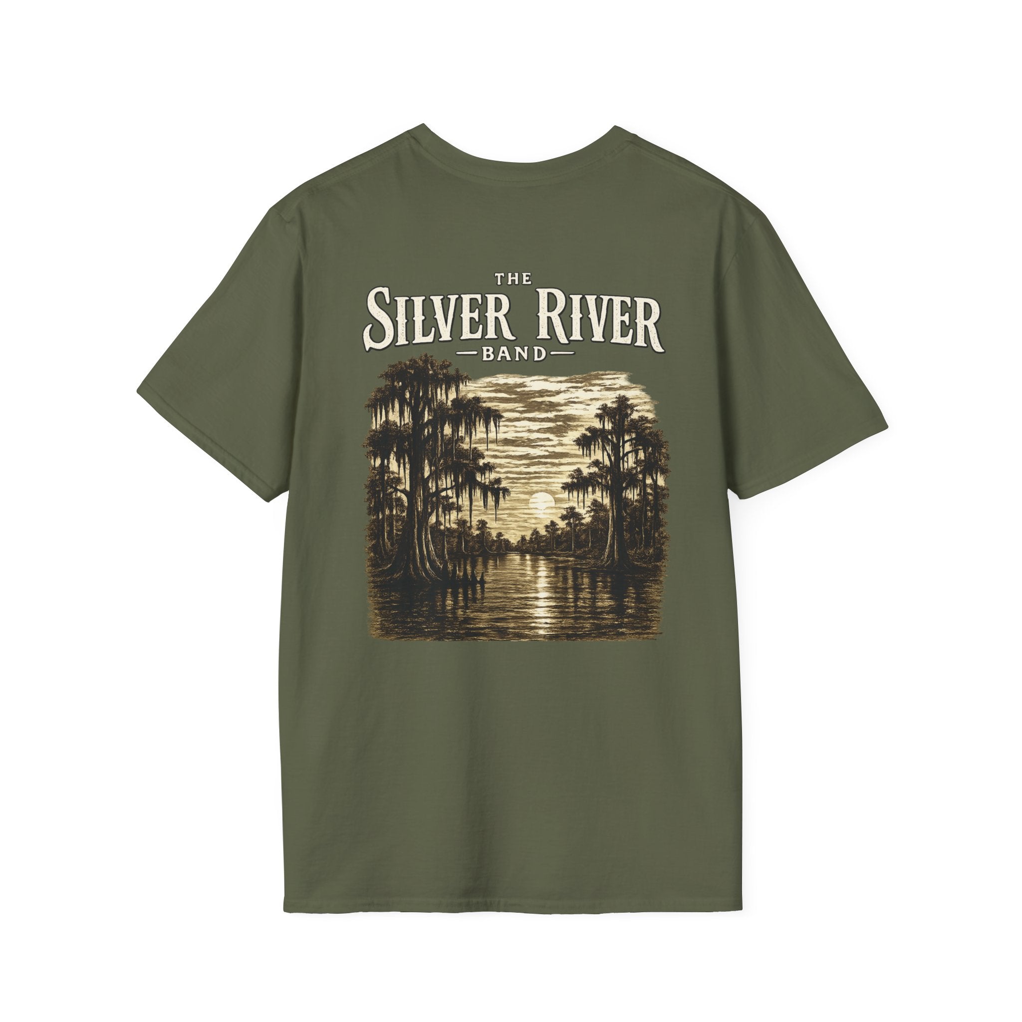 SRB The Silver River Band Logo T-Shirt — Vintage Band Tee