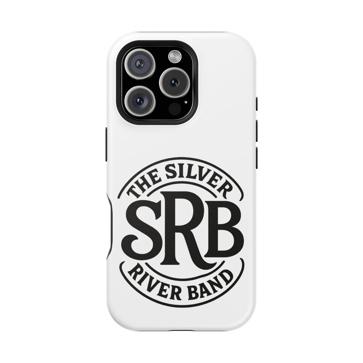 The Silver River Band SRB Logo Magnetic Phone Case — Impact-Resistant Protective Cover