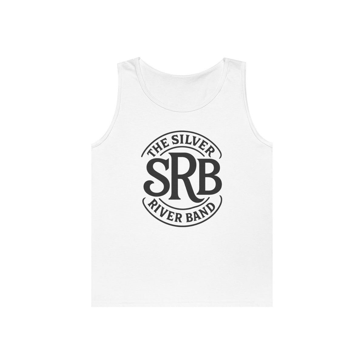 The Silver River Band SRB Logo Tank Top — Vintage Band Music Tee