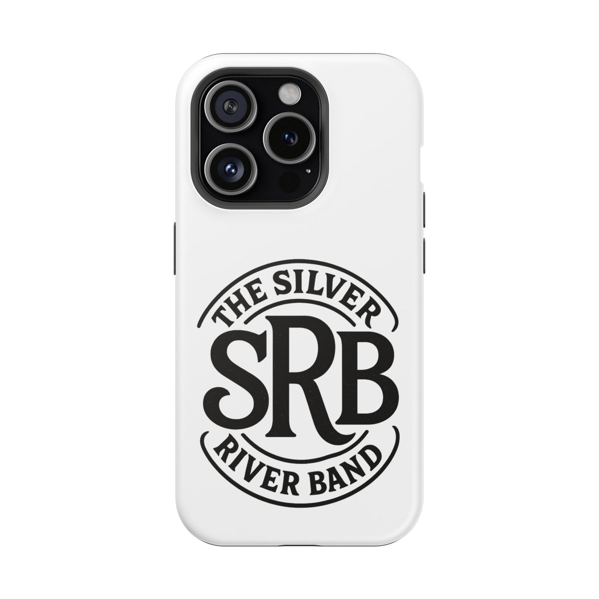 The Silver River Band SRB Logo Magnetic Phone Case — Impact-Resistant Protective Cover