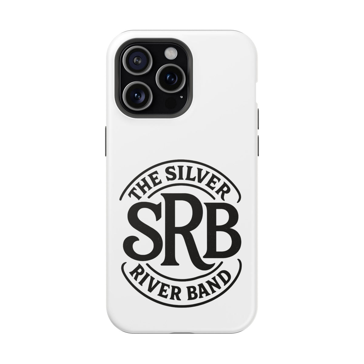 The Silver River Band SRB Logo Magnetic Phone Case — Impact-Resistant Protective Cover