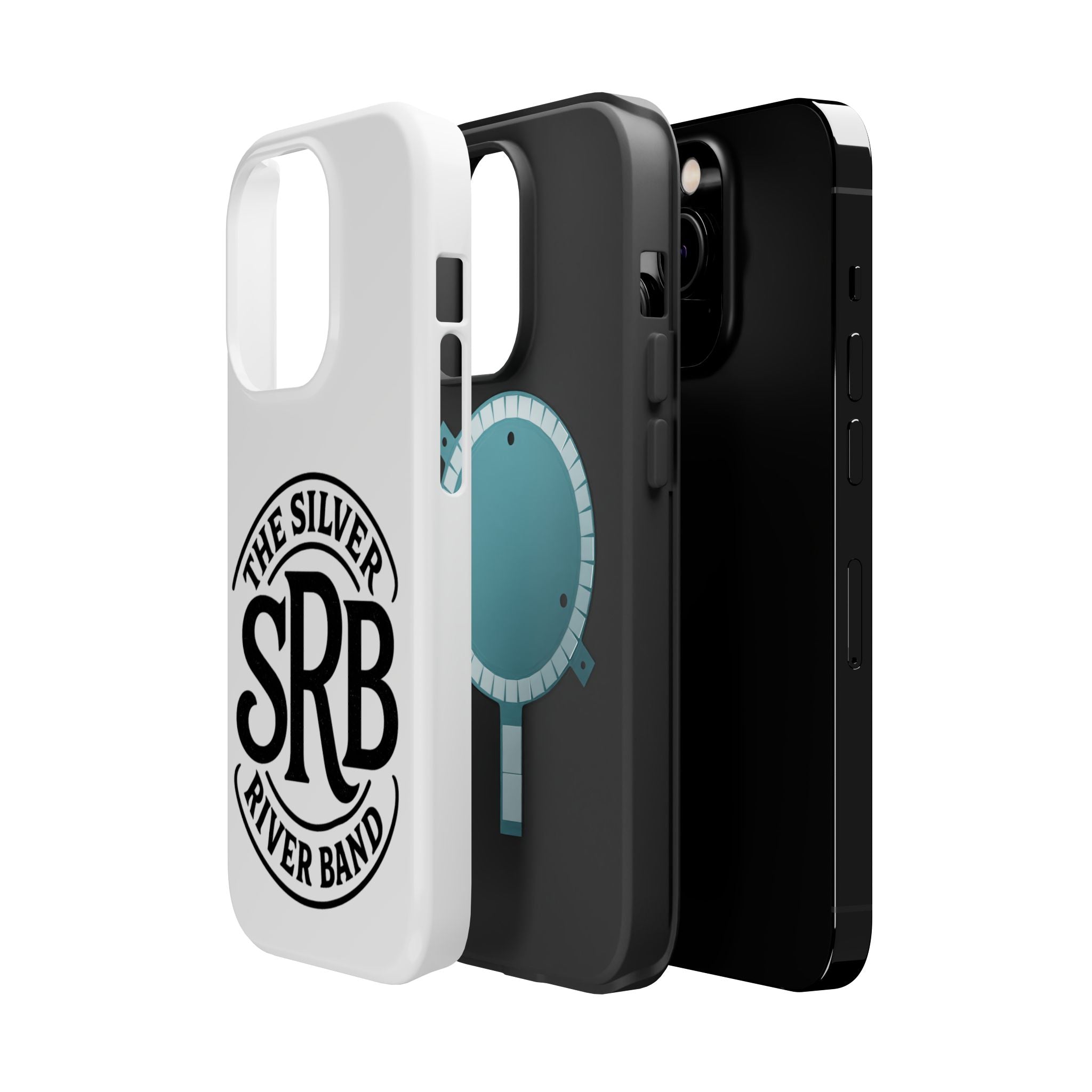 The Silver River Band SRB Logo Magnetic Phone Case — Impact-Resistant Protective Cover