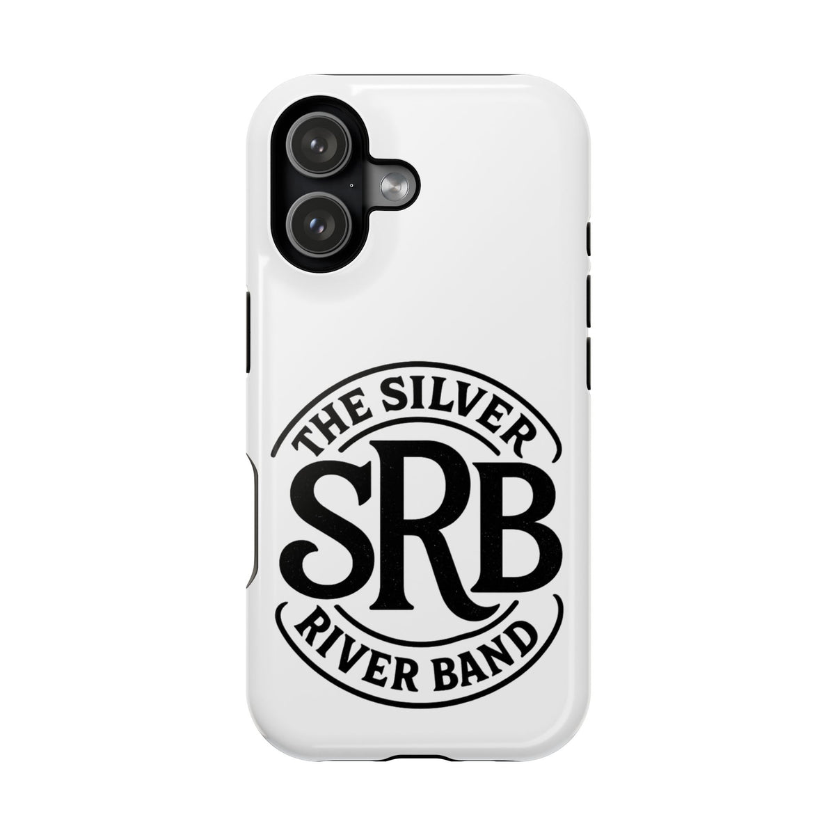 The Silver River Band SRB Logo Magnetic Phone Case — Impact-Resistant Protective Cover