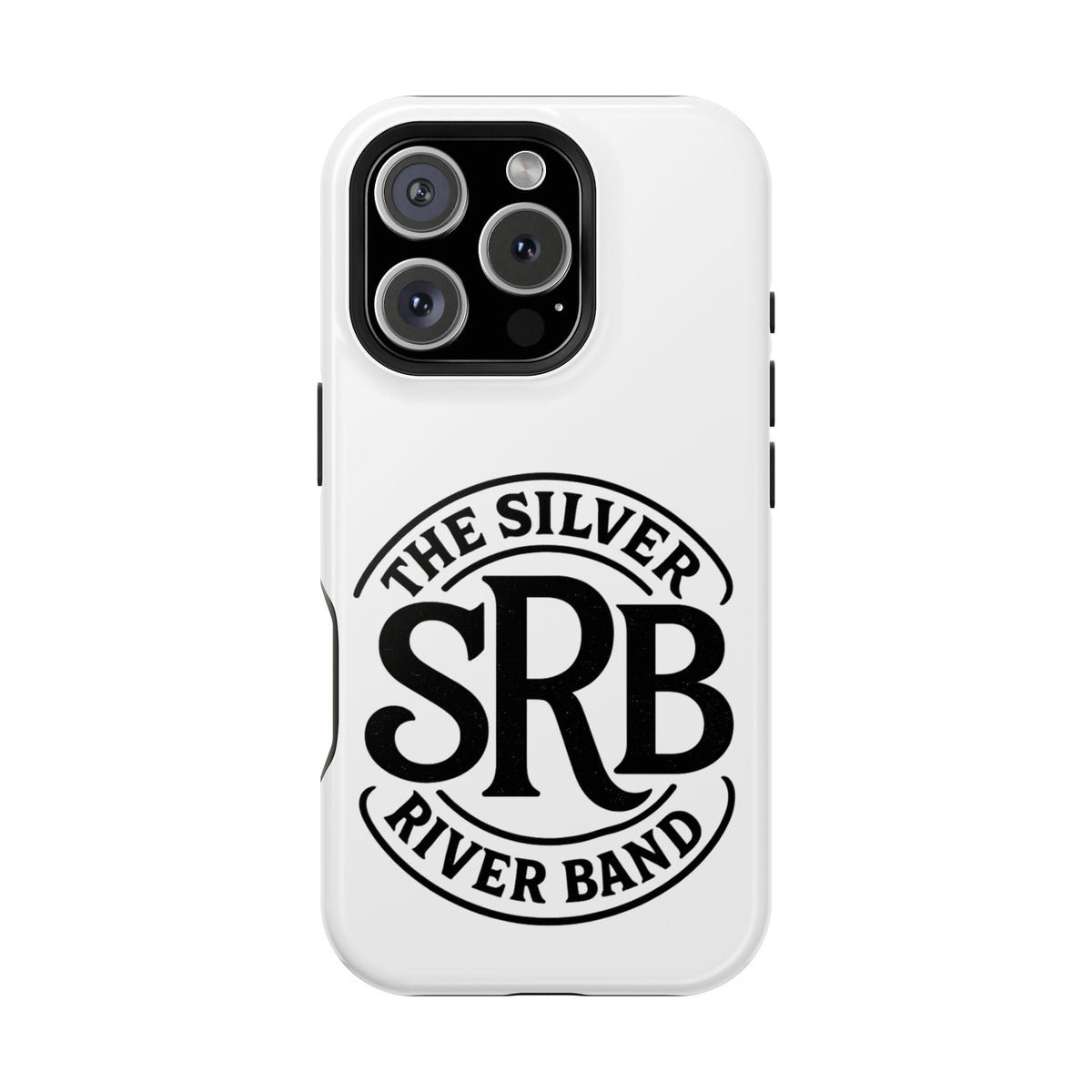 The Silver River Band SRB Logo Magnetic Phone Case — Impact-Resistant Protective Cover