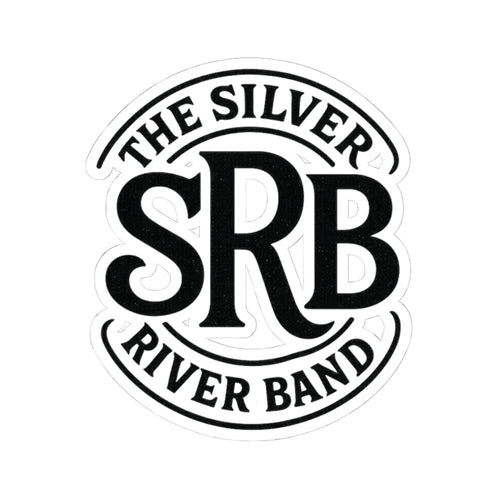 SRB The Silver River Band Logo Sticker — Kiss-Cut Vinyl Band Decal