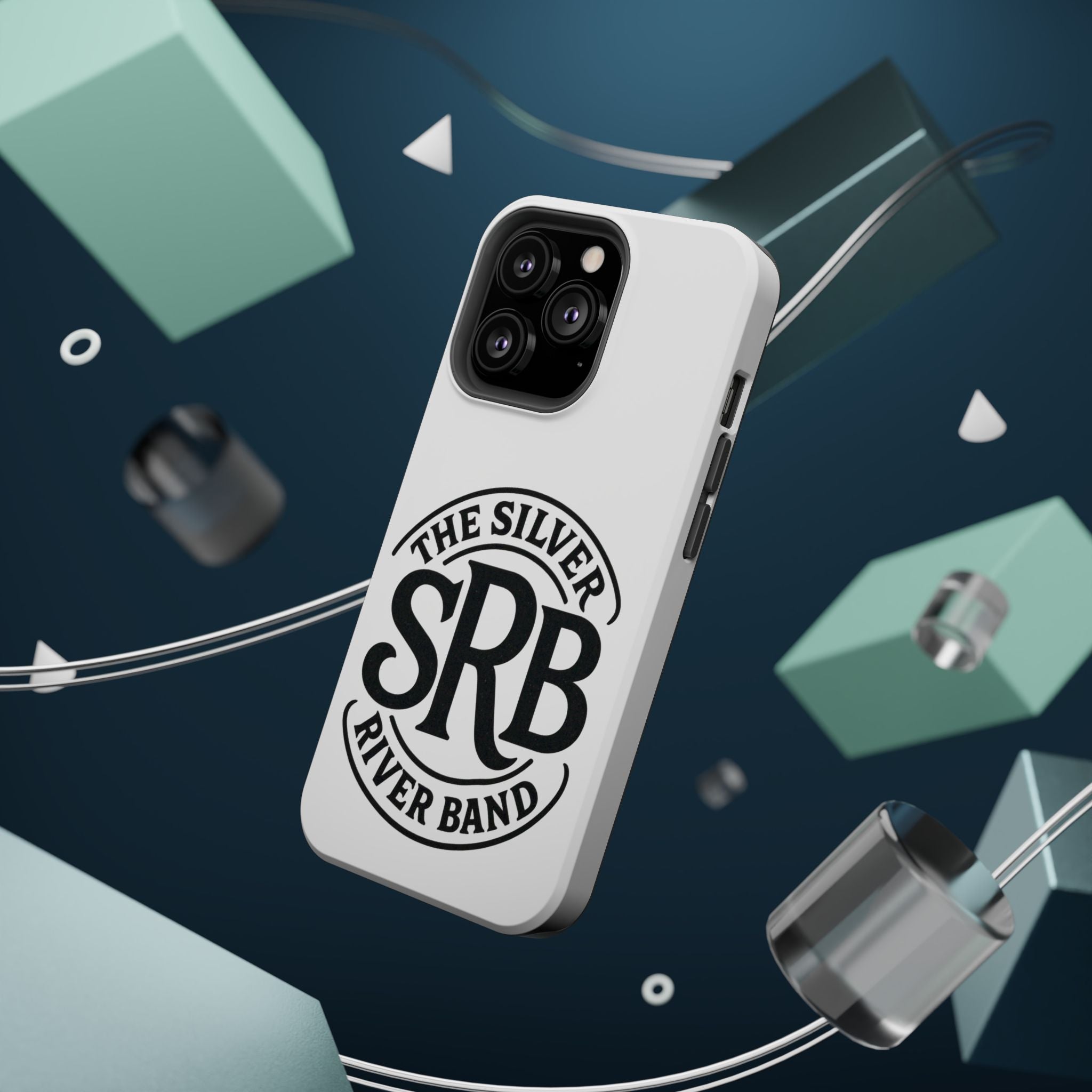 The Silver River Band SRB Logo Magnetic Phone Case — Impact-Resistant Protective Cover