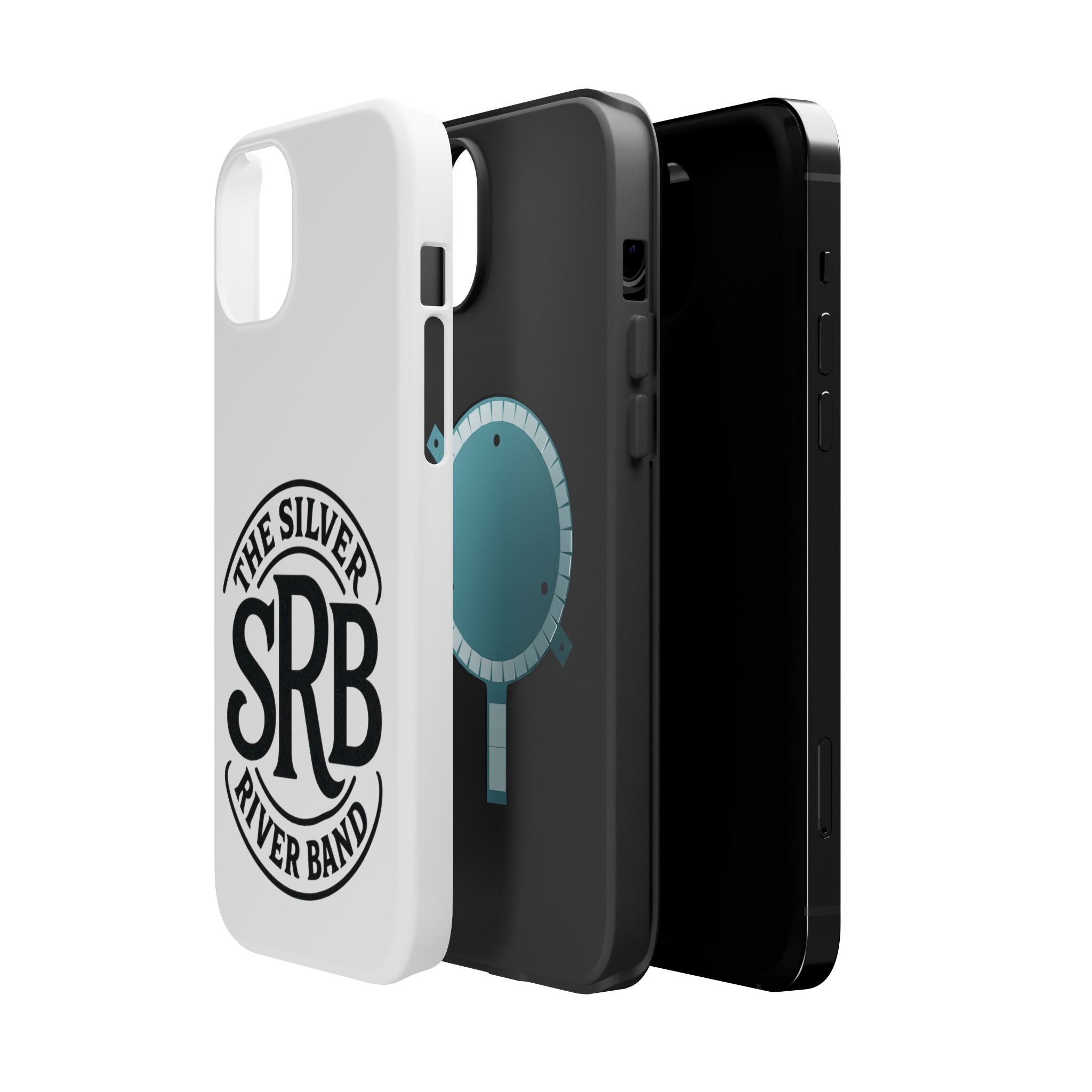 The Silver River Band SRB Logo Magnetic Phone Case — Impact-Resistant Protective Cover