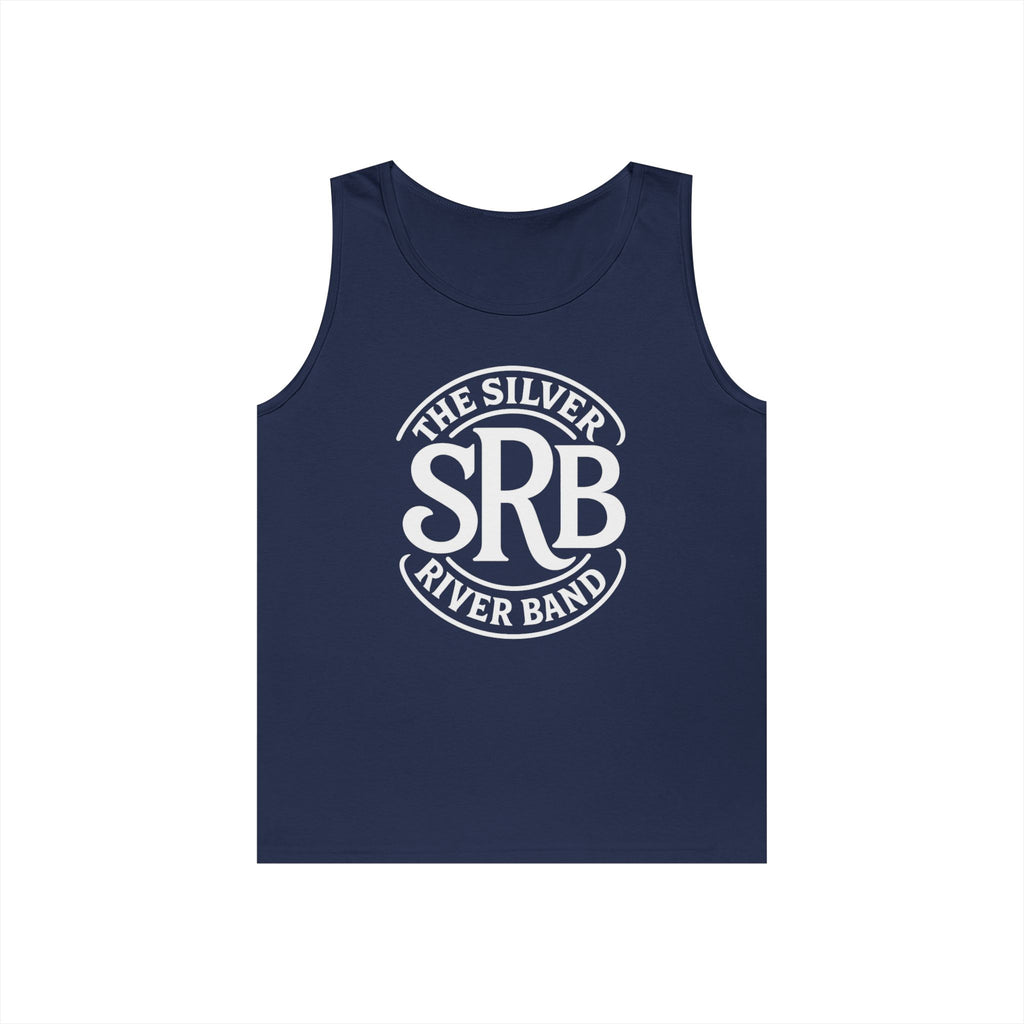The Silver River Band SRB Logo Tank Top — Vintage Rock Band Music Tee