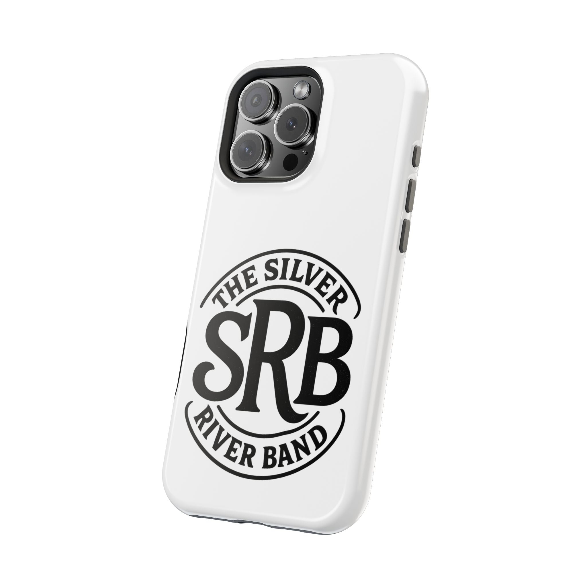 The Silver River Band SRB Logo Magnetic Phone Case — Impact-Resistant Protective Cover