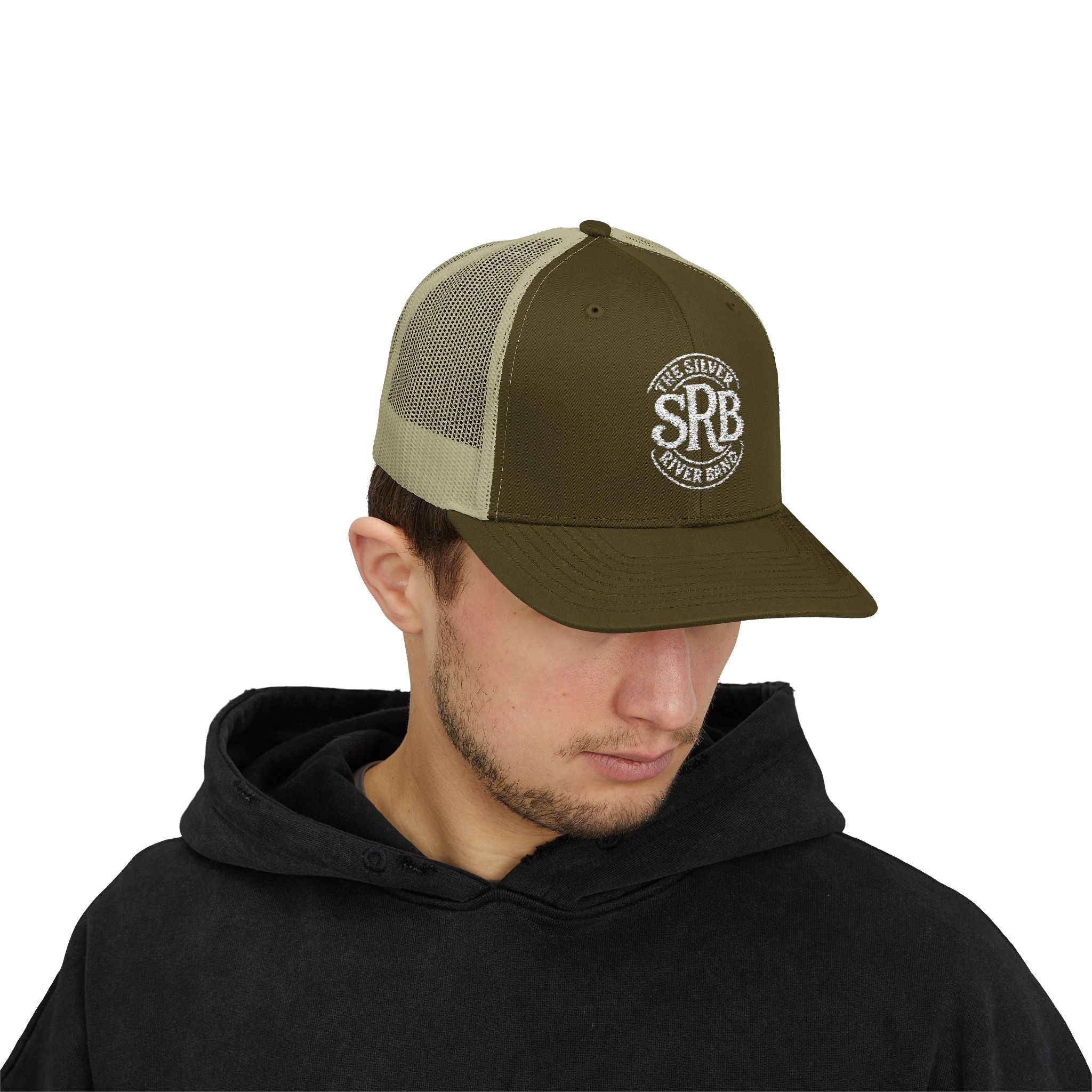 SRB Vintage Logo Snapback Trucker Cap