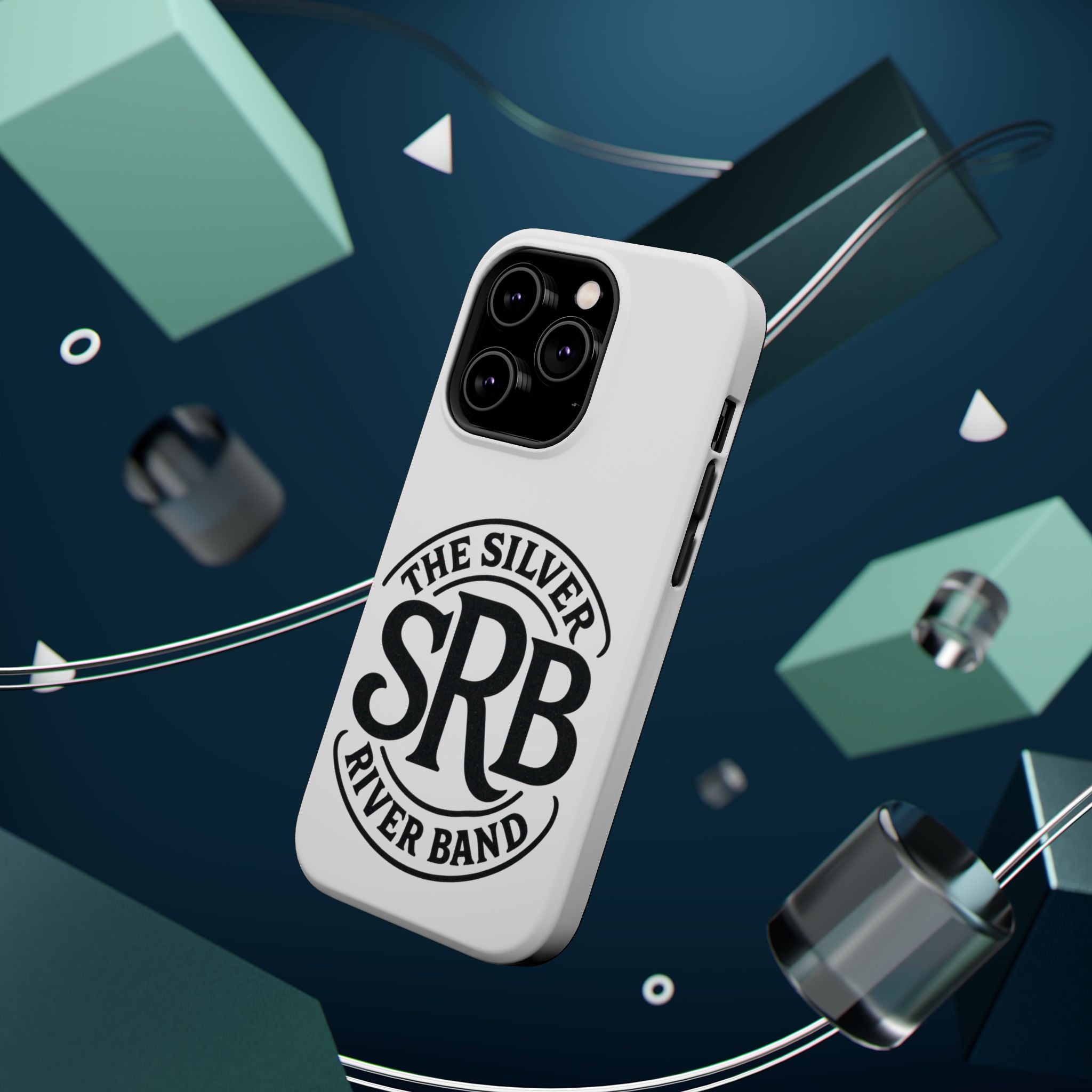 The Silver River Band SRB Logo Magnetic Phone Case — Impact-Resistant Protective Cover