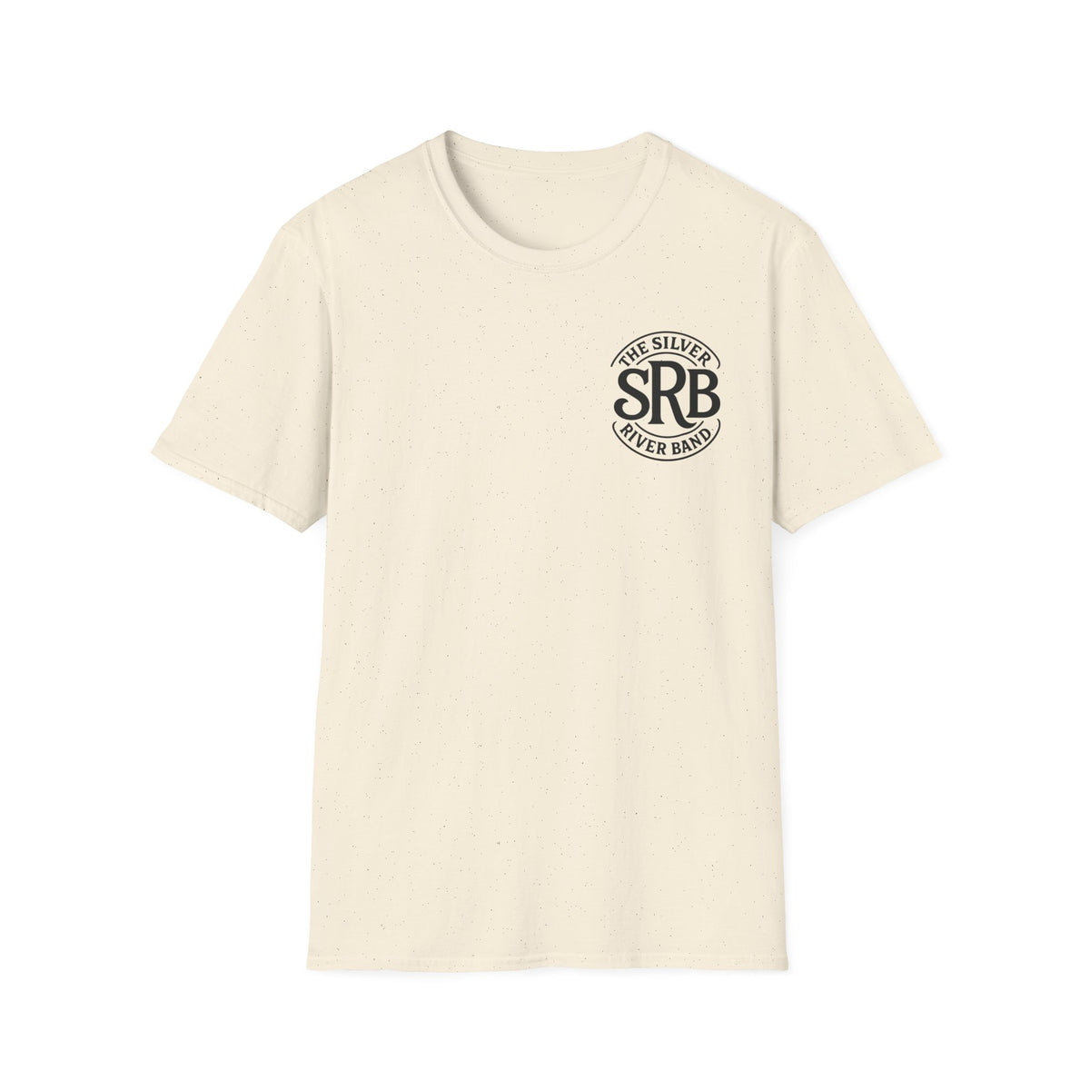 The Silver River Band SRB Logo T-Shirt | Band Tee, Minimal Chest Emblem