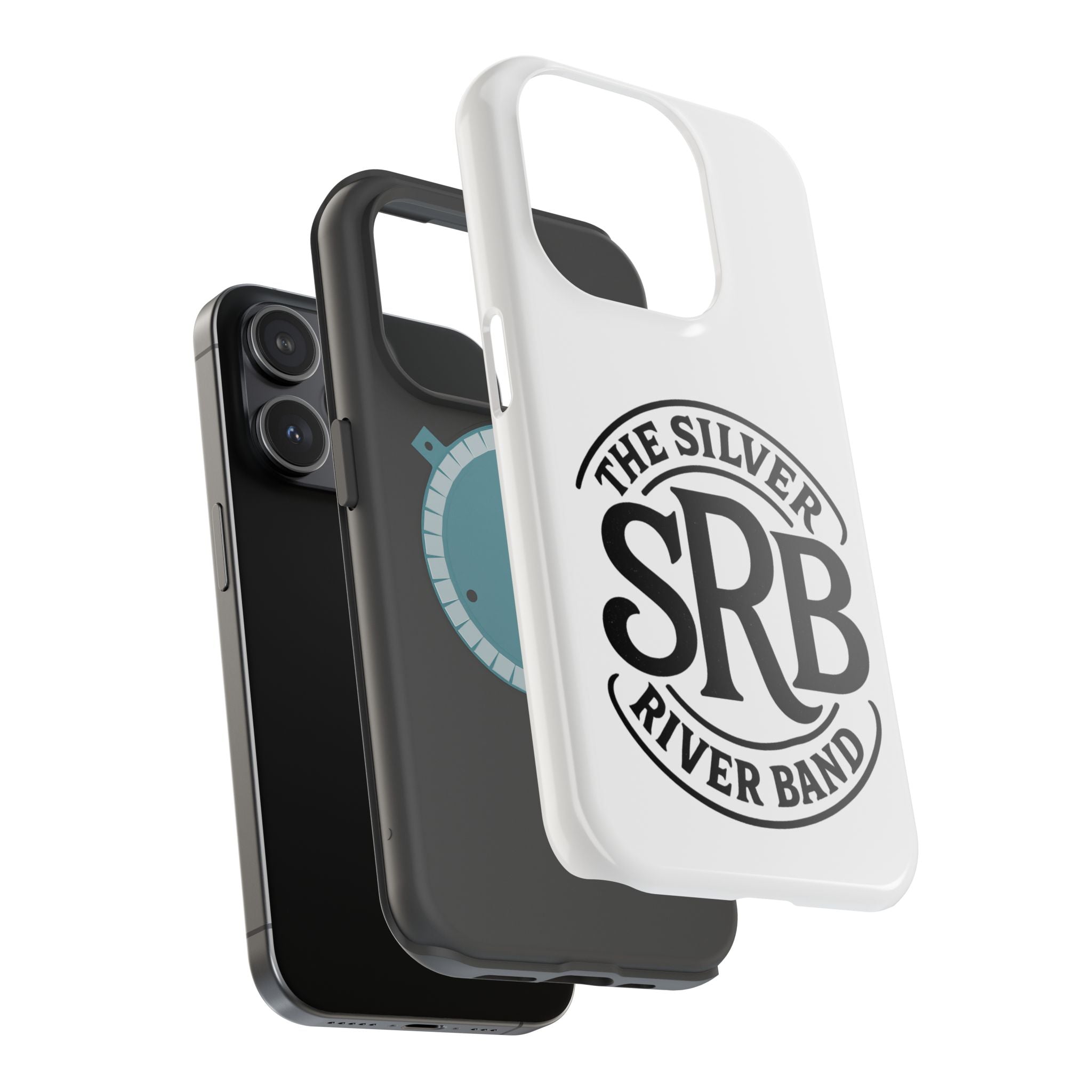 The Silver River Band SRB Logo Magnetic Phone Case — Impact-Resistant Protective Cover