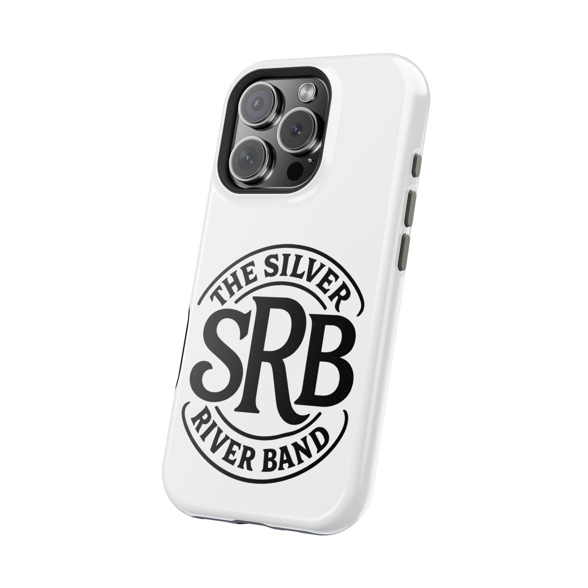 The Silver River Band SRB Logo Magnetic Phone Case — Impact-Resistant Protective Cover