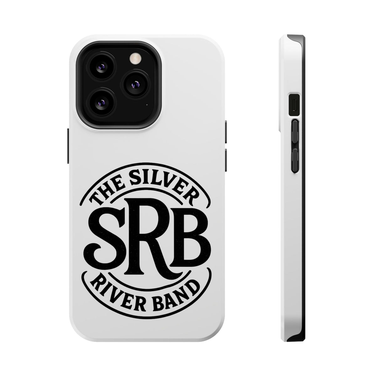 The Silver River Band SRB Logo Magnetic Phone Case — Impact-Resistant Protective Cover