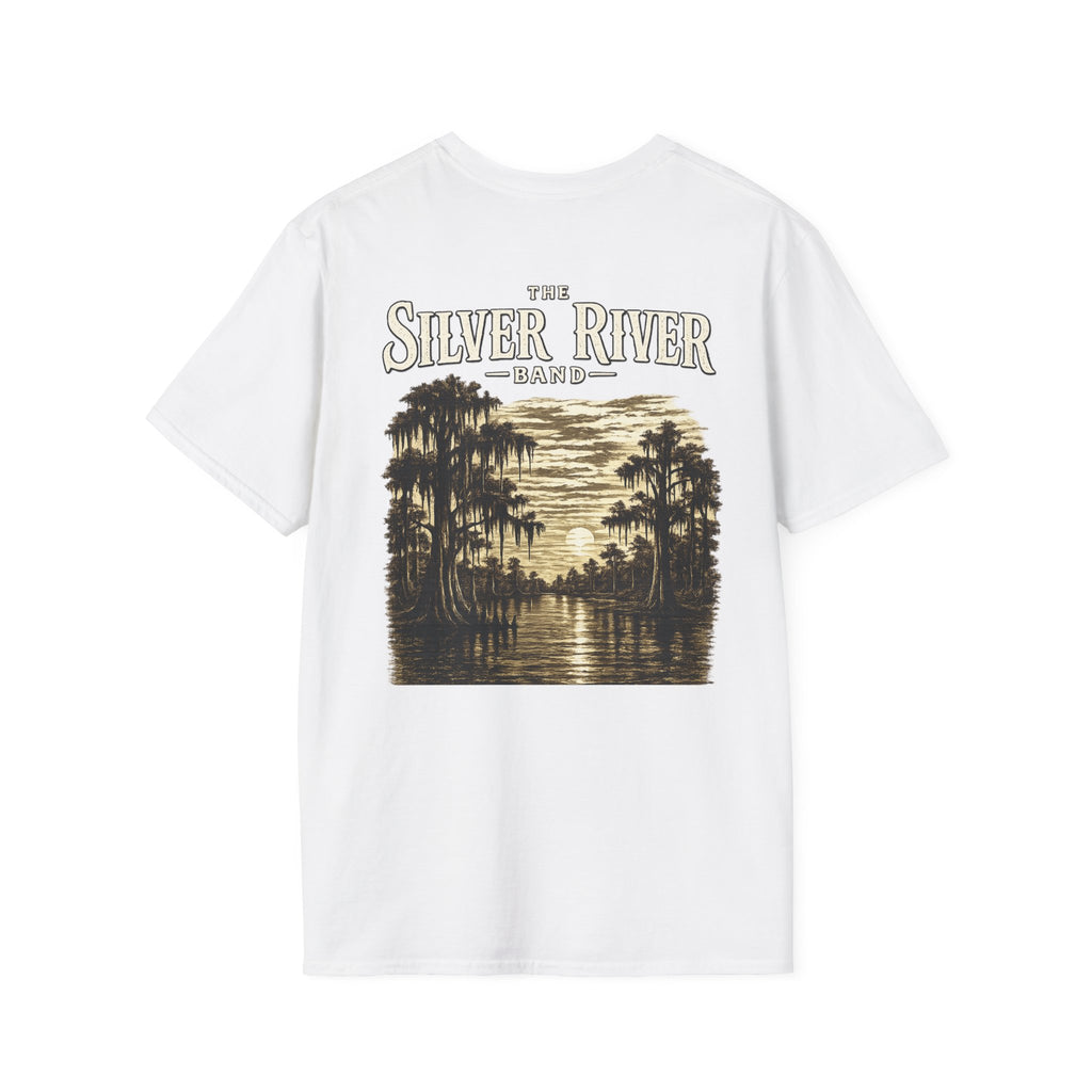 The Silver River Band SRB Logo T-Shirt | Band Tee, Minimal Chest Emblem