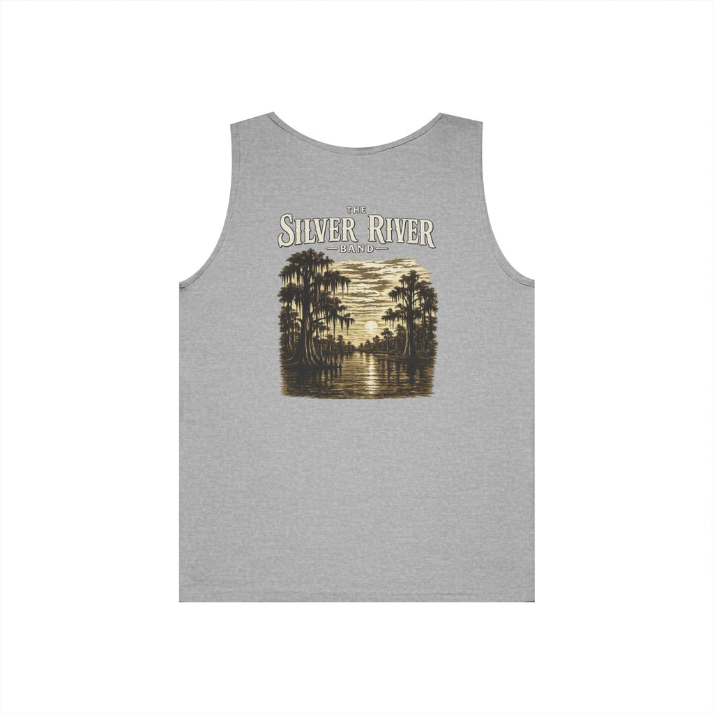 Silver River Beach Vintage Sunset Tank