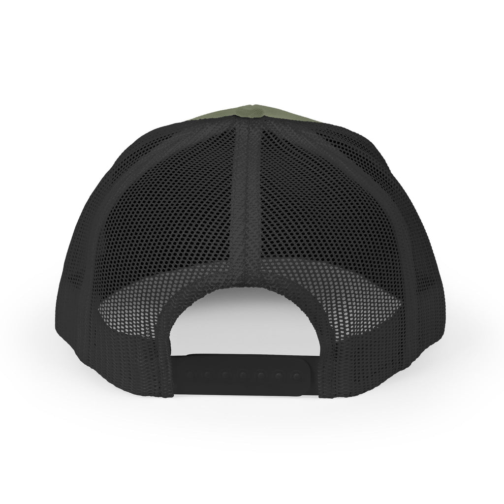 Snapback Trucker Cap — 'SRB The Silver River Band' Vintage Logo Mesh Hat