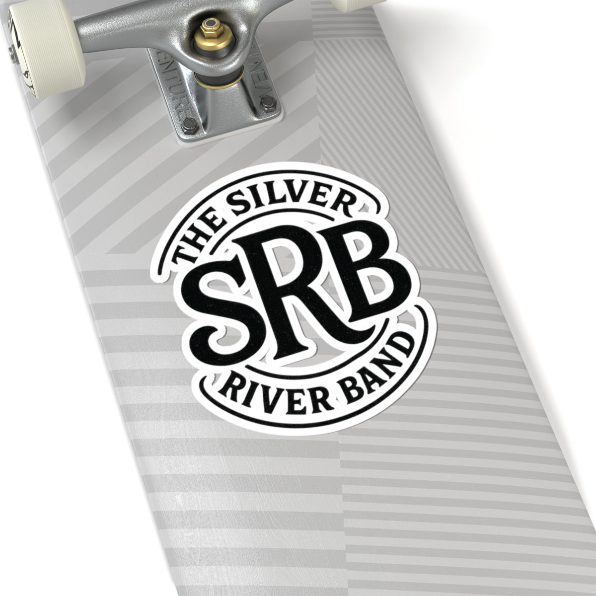 SRB The Silver River Band Logo Sticker — Kiss-Cut Vinyl Band Decal