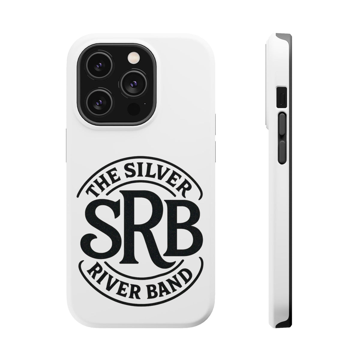 The Silver River Band SRB Logo Magnetic Phone Case — Impact-Resistant Protective Cover