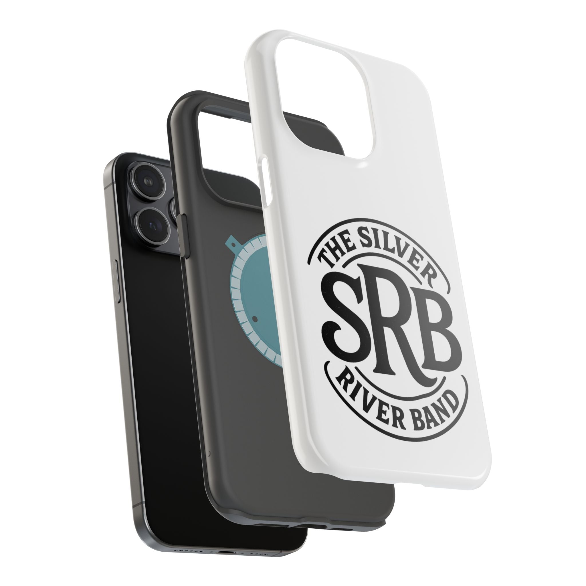 The Silver River Band SRB Logo Magnetic Phone Case — Impact-Resistant Protective Cover