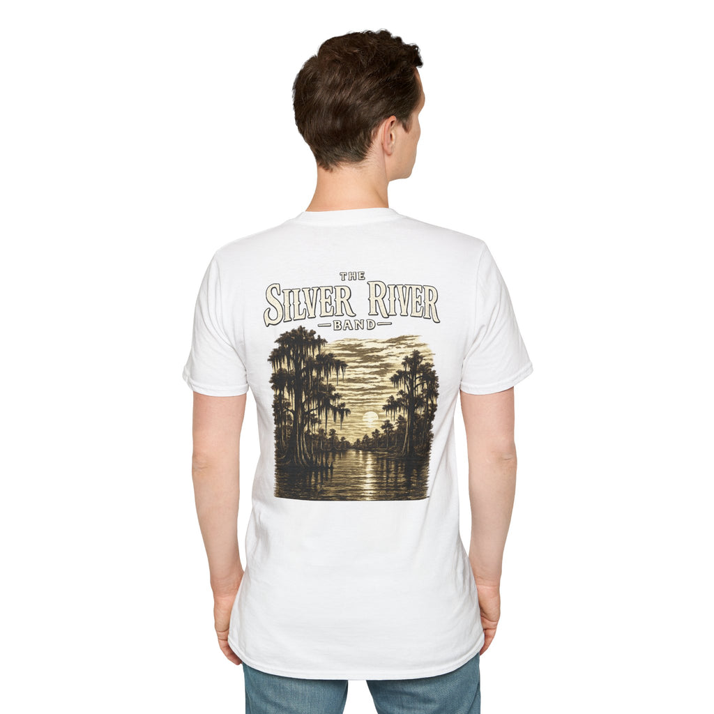 The Silver River Band SRB Logo T-Shirt | Band Tee, Minimal Chest Emblem