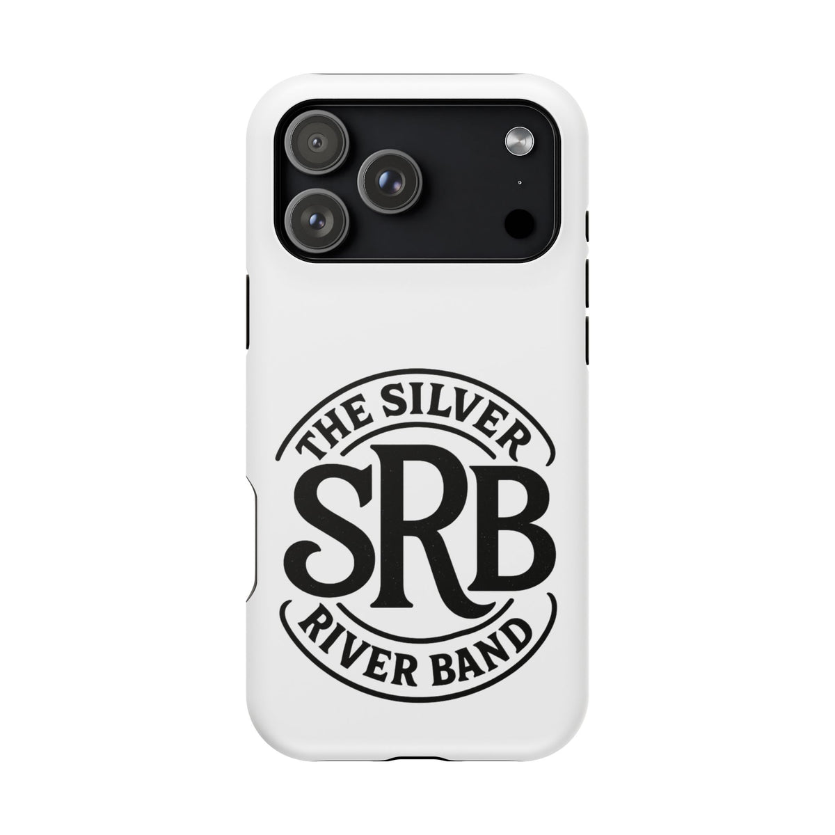 The Silver River Band SRB Logo Magnetic Phone Case — Impact-Resistant Protective Cover