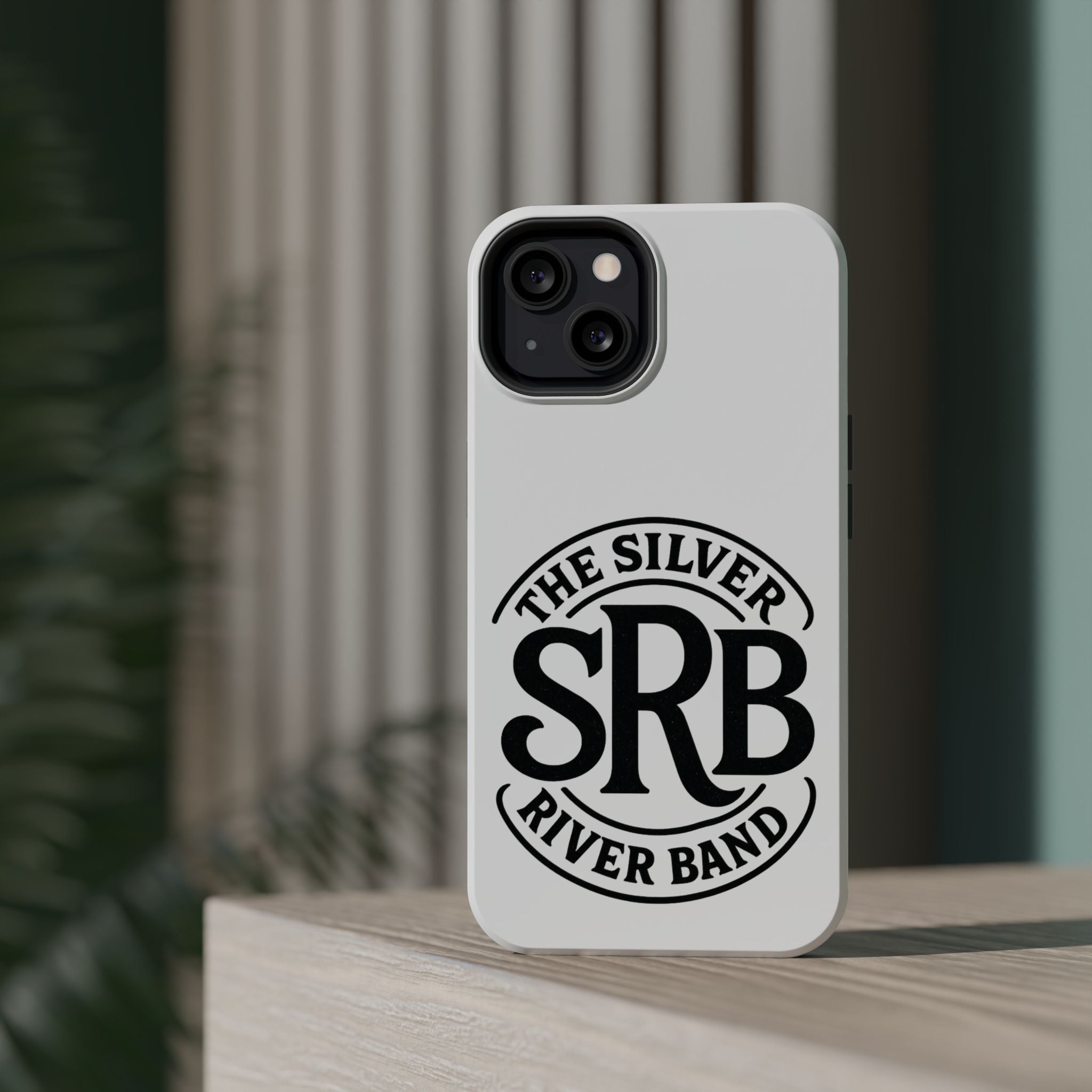 The Silver River Band SRB Logo Magnetic Phone Case — Impact-Resistant Protective Cover