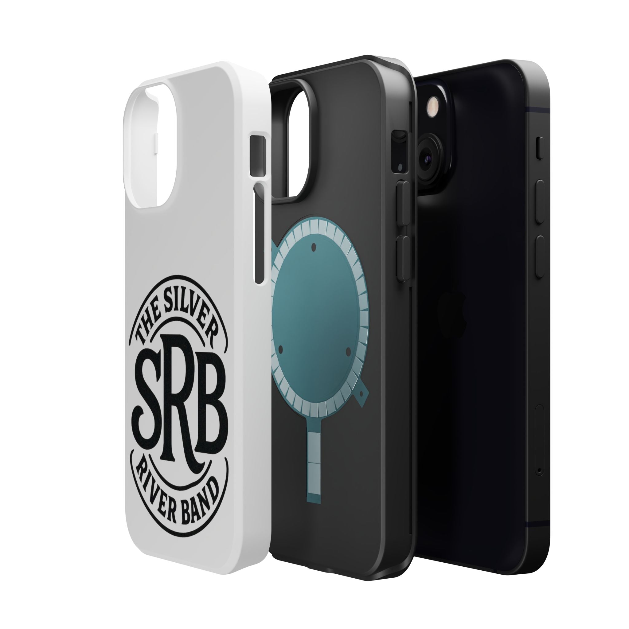 The Silver River Band SRB Logo Magnetic Phone Case — Impact-Resistant Protective Cover