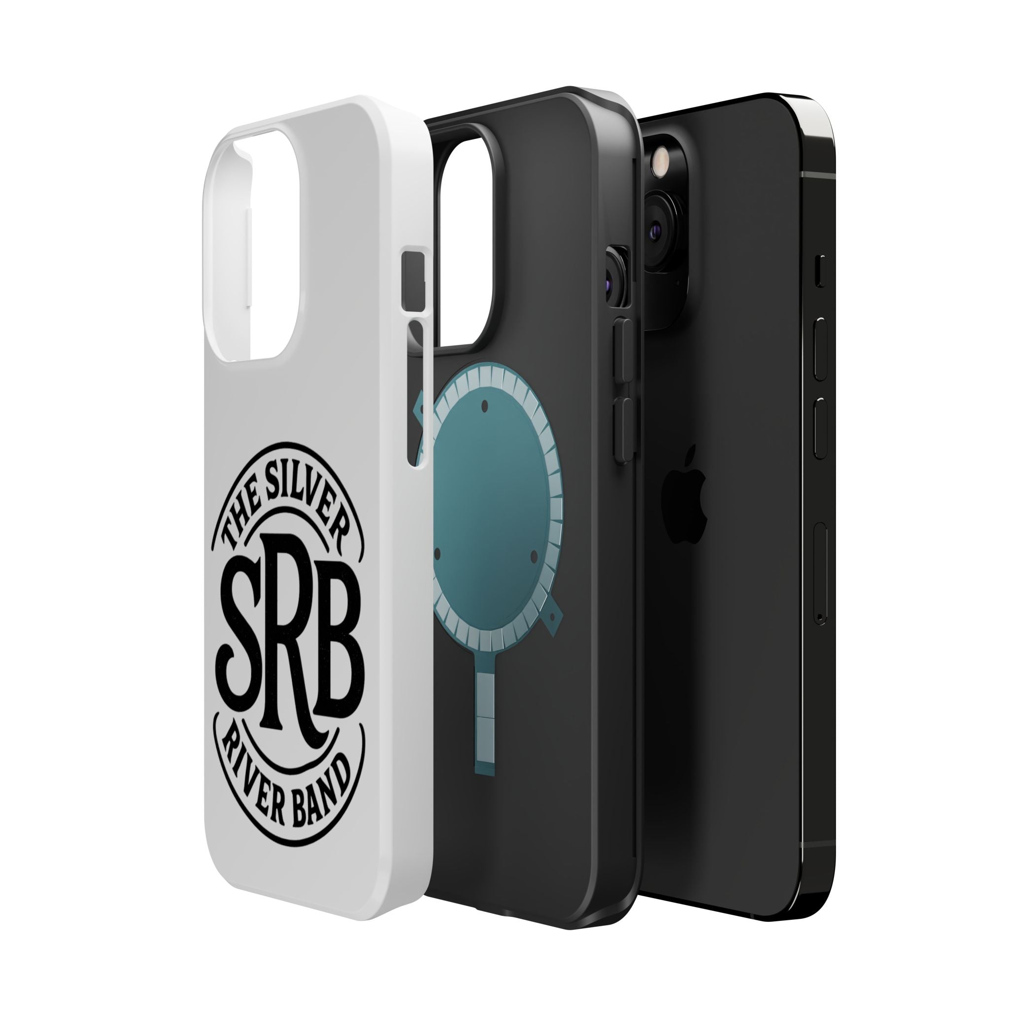 The Silver River Band SRB Logo Magnetic Phone Case — Impact-Resistant Protective Cover