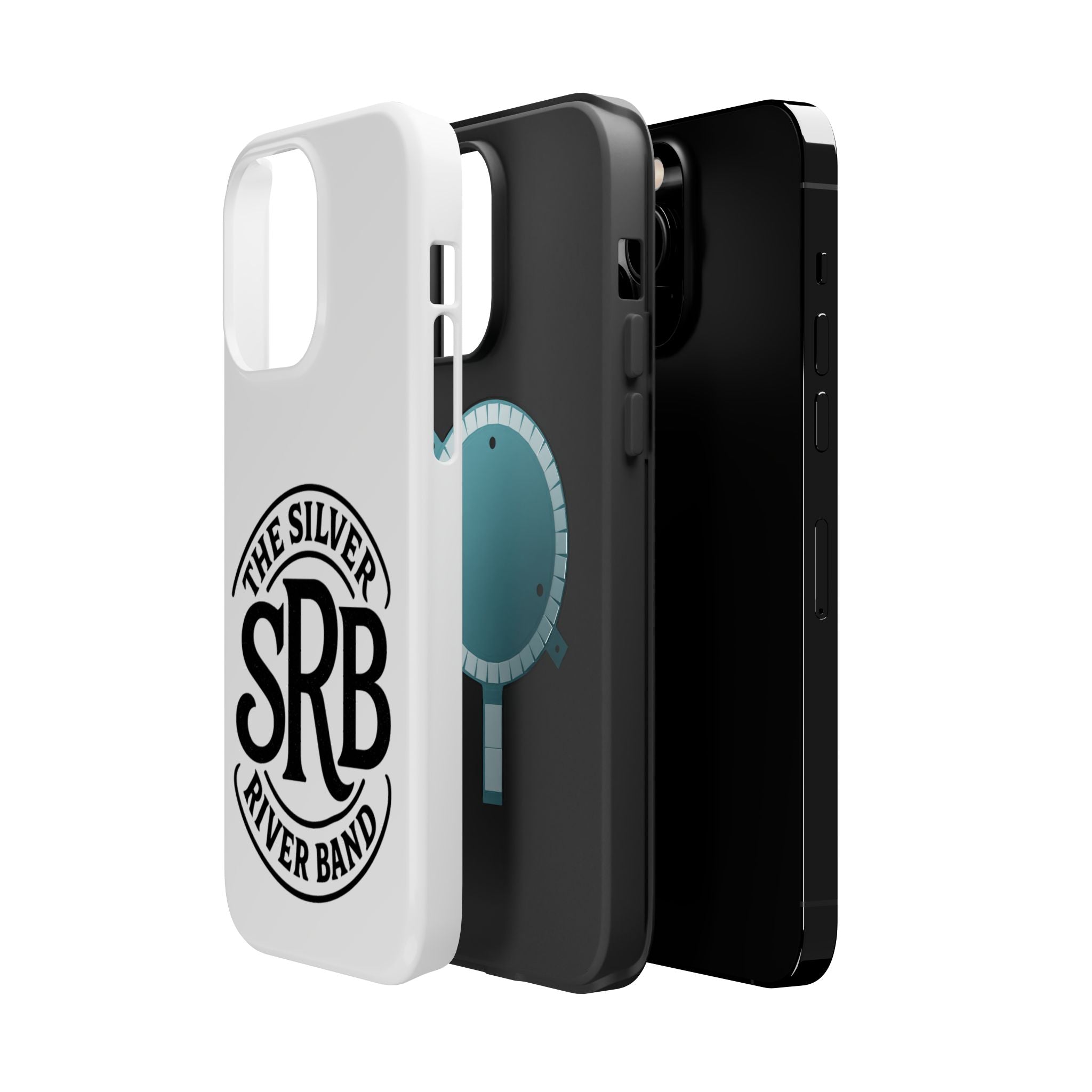 The Silver River Band SRB Logo Magnetic Phone Case — Impact-Resistant Protective Cover