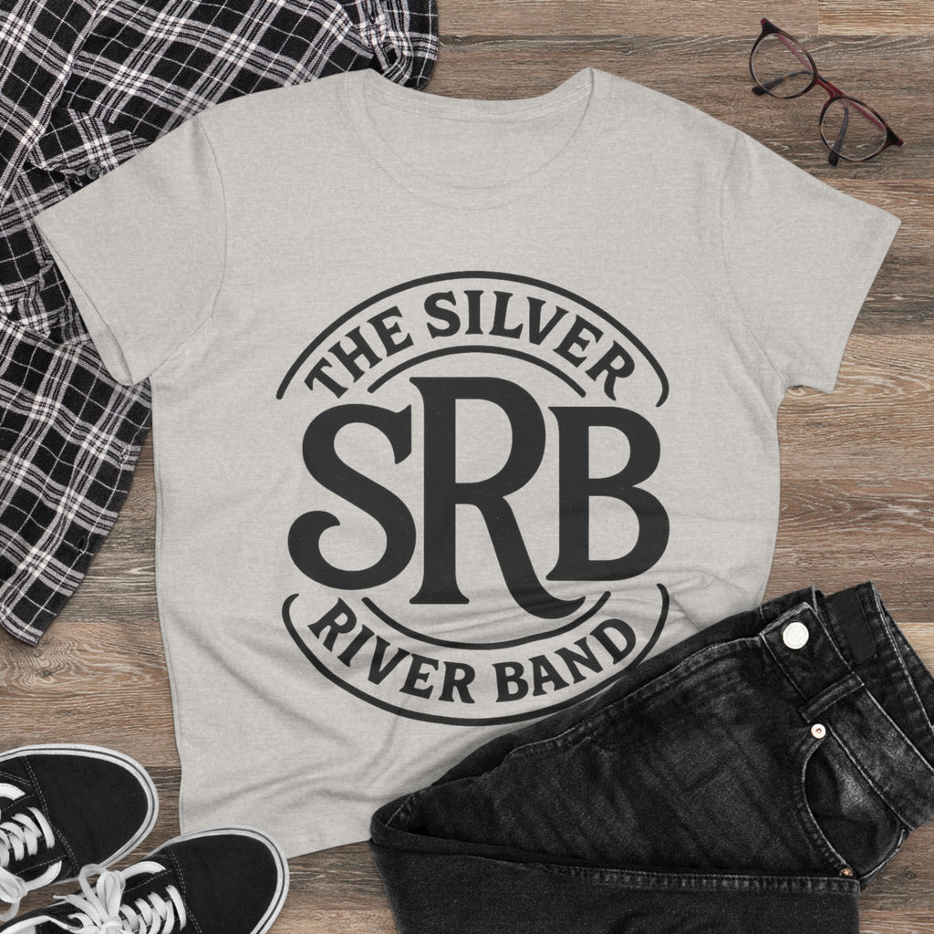 The Silver River Band SRB Logo T-Shirt — Women's Cotton Tee
