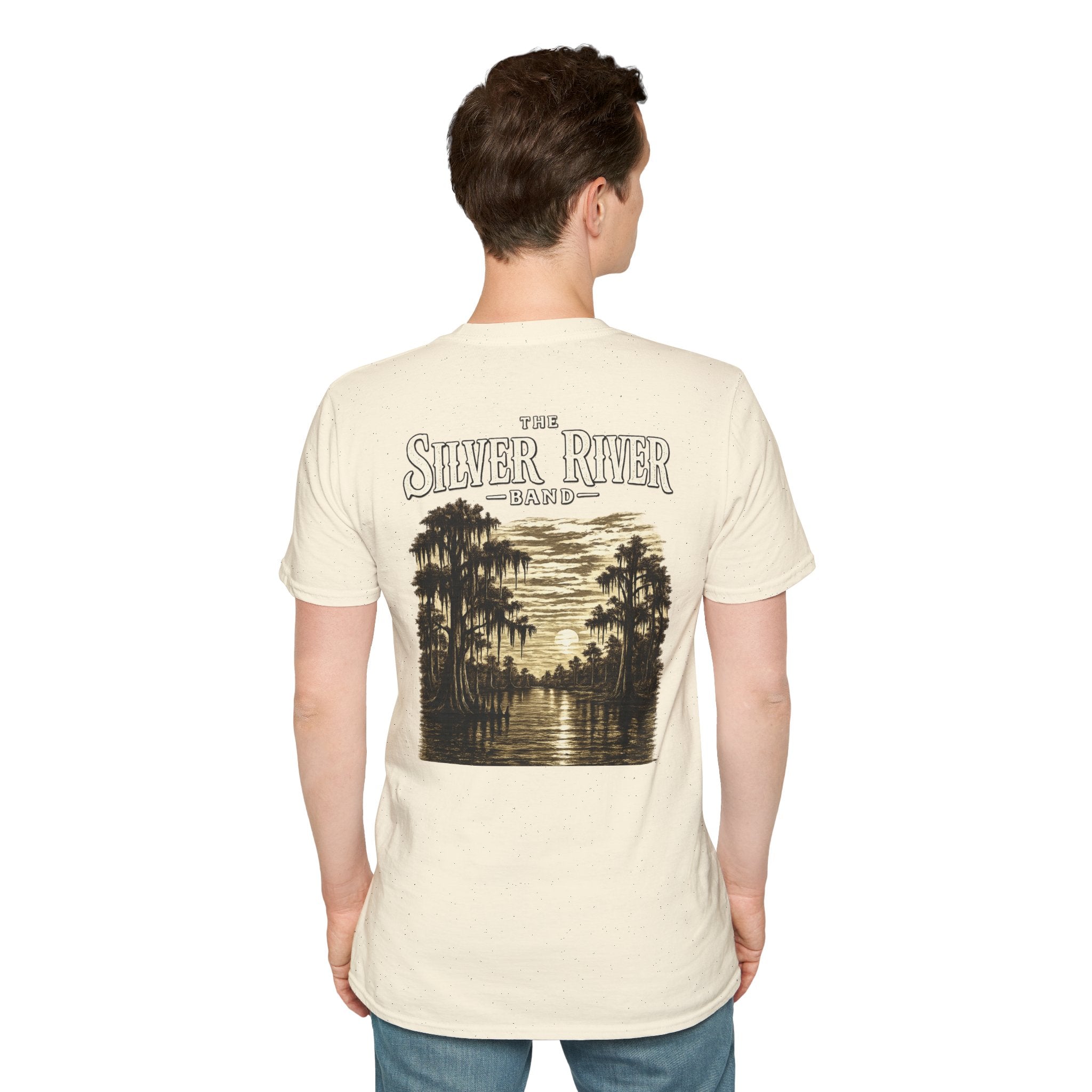 The Silver River Band SRB Logo T-Shirt | Band Tee, Minimal Chest Emblem