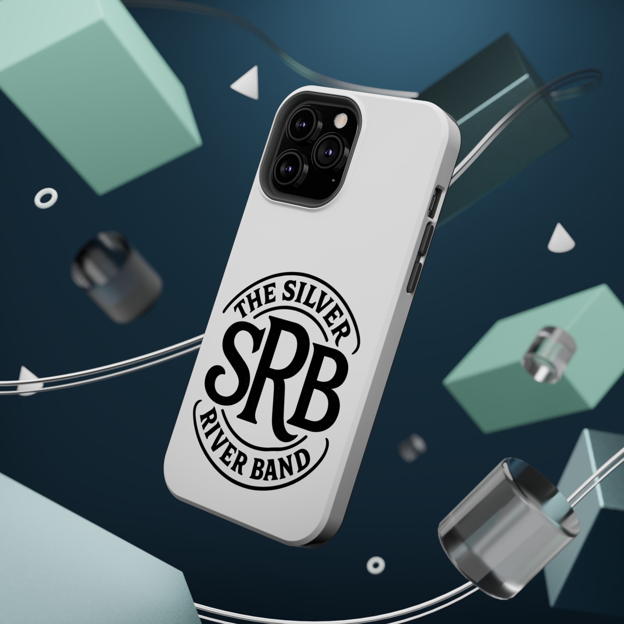 The Silver River Band SRB Logo Magnetic Phone Case — Impact-Resistant Protective Cover