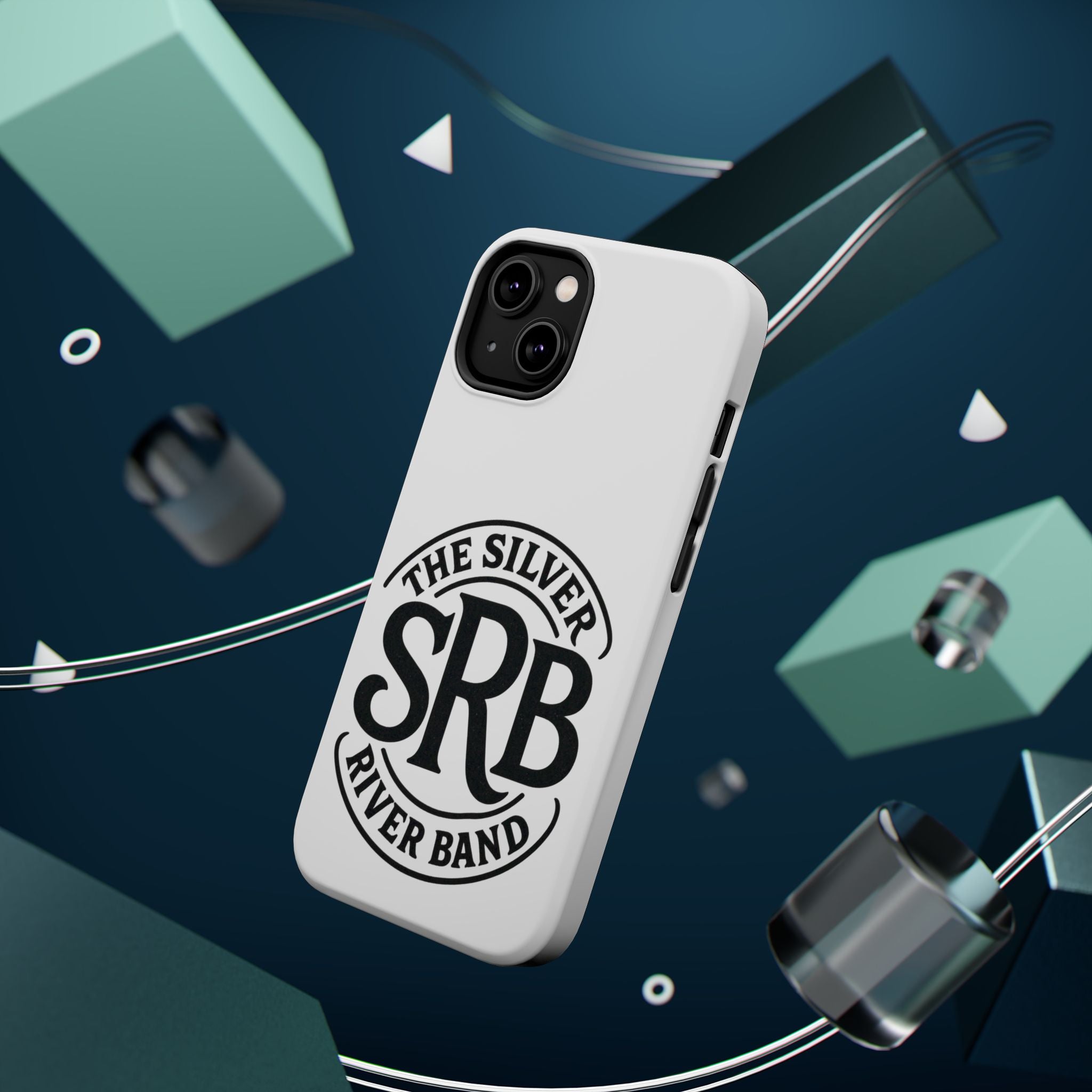 The Silver River Band SRB Logo Magnetic Phone Case — Impact-Resistant Protective Cover
