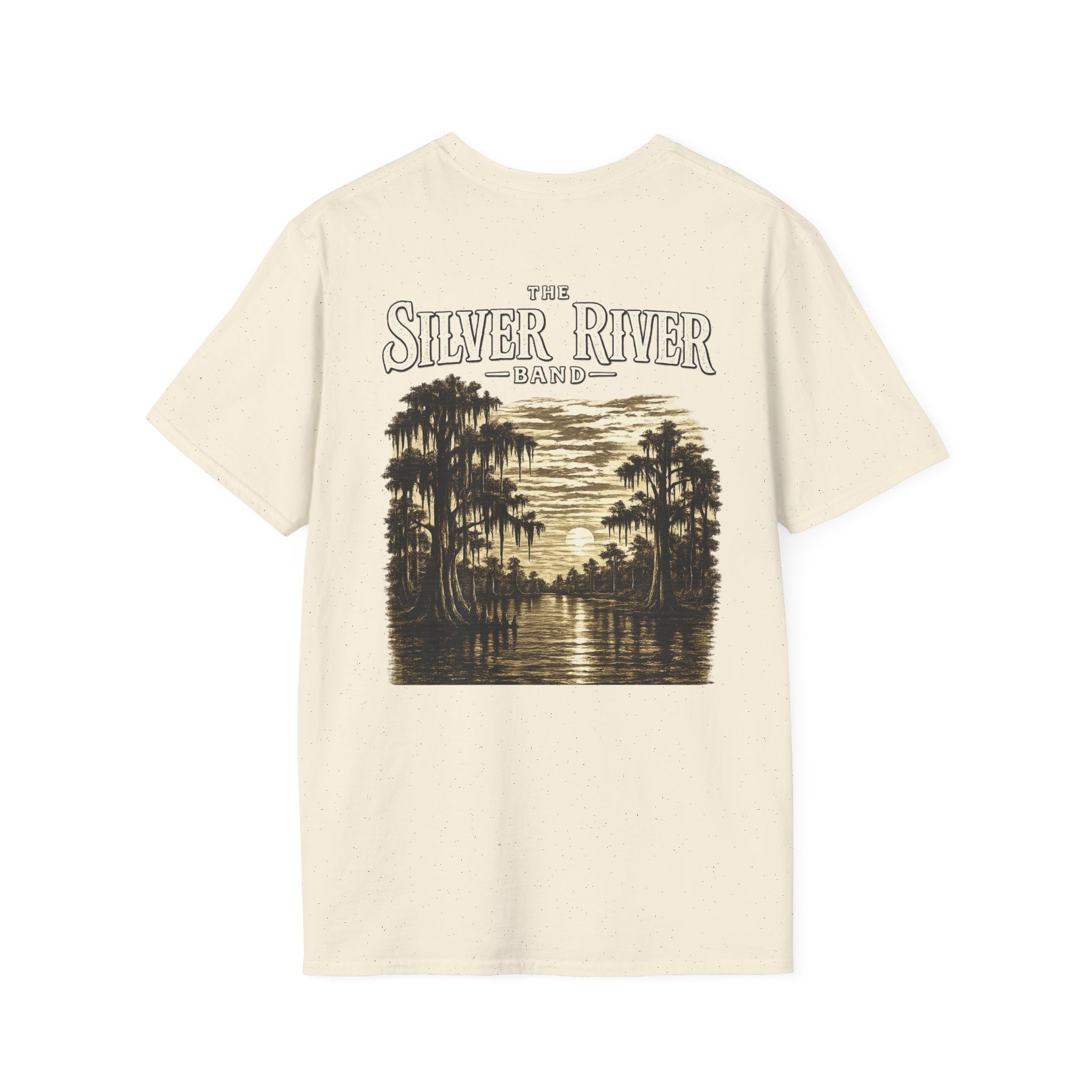 The Silver River Band SRB Logo T-Shirt | Band Tee, Minimal Chest Emblem