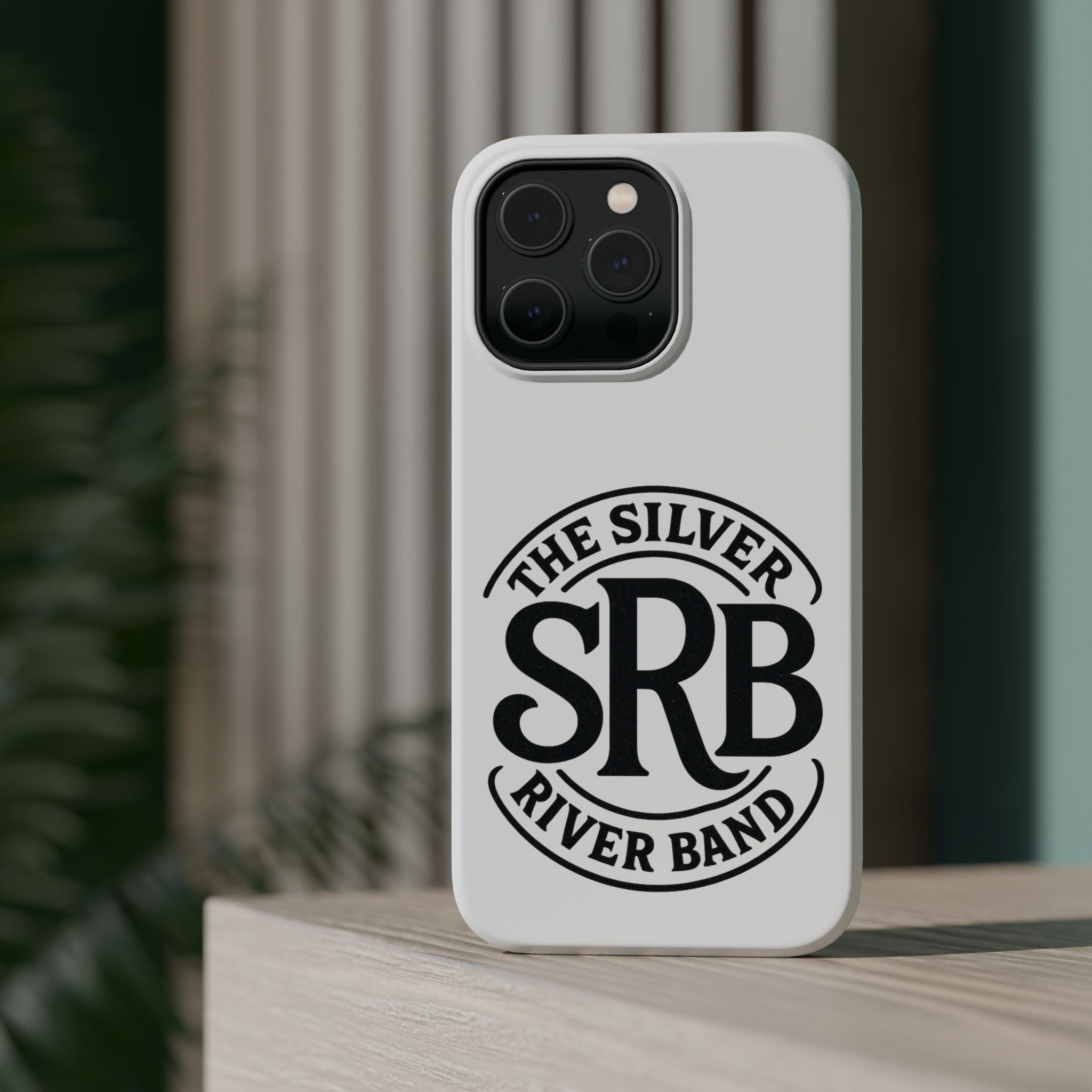 The Silver River Band SRB Logo Magnetic Phone Case — Impact-Resistant Protective Cover