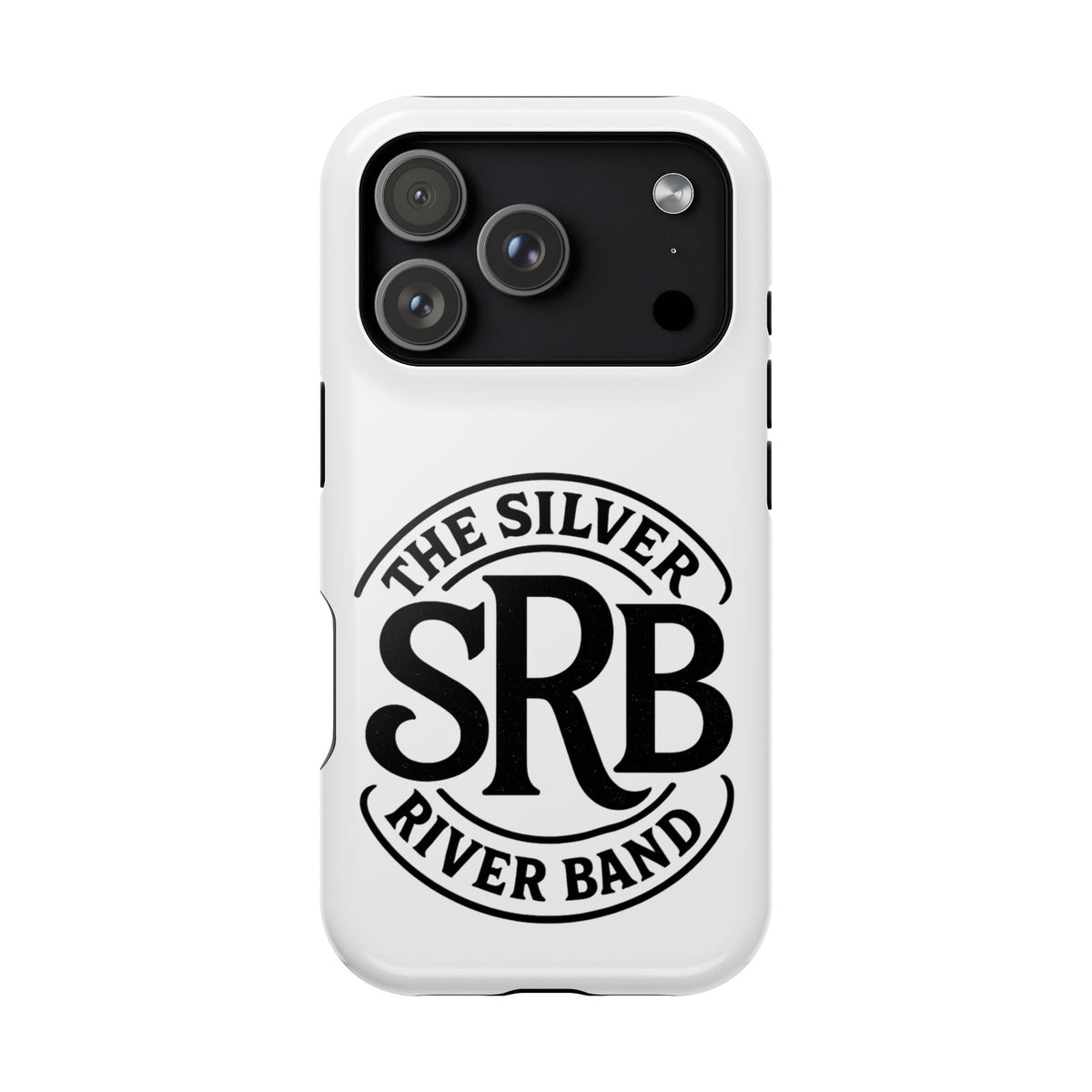 The Silver River Band SRB Logo Magnetic Phone Case — Impact-Resistant Protective Cover