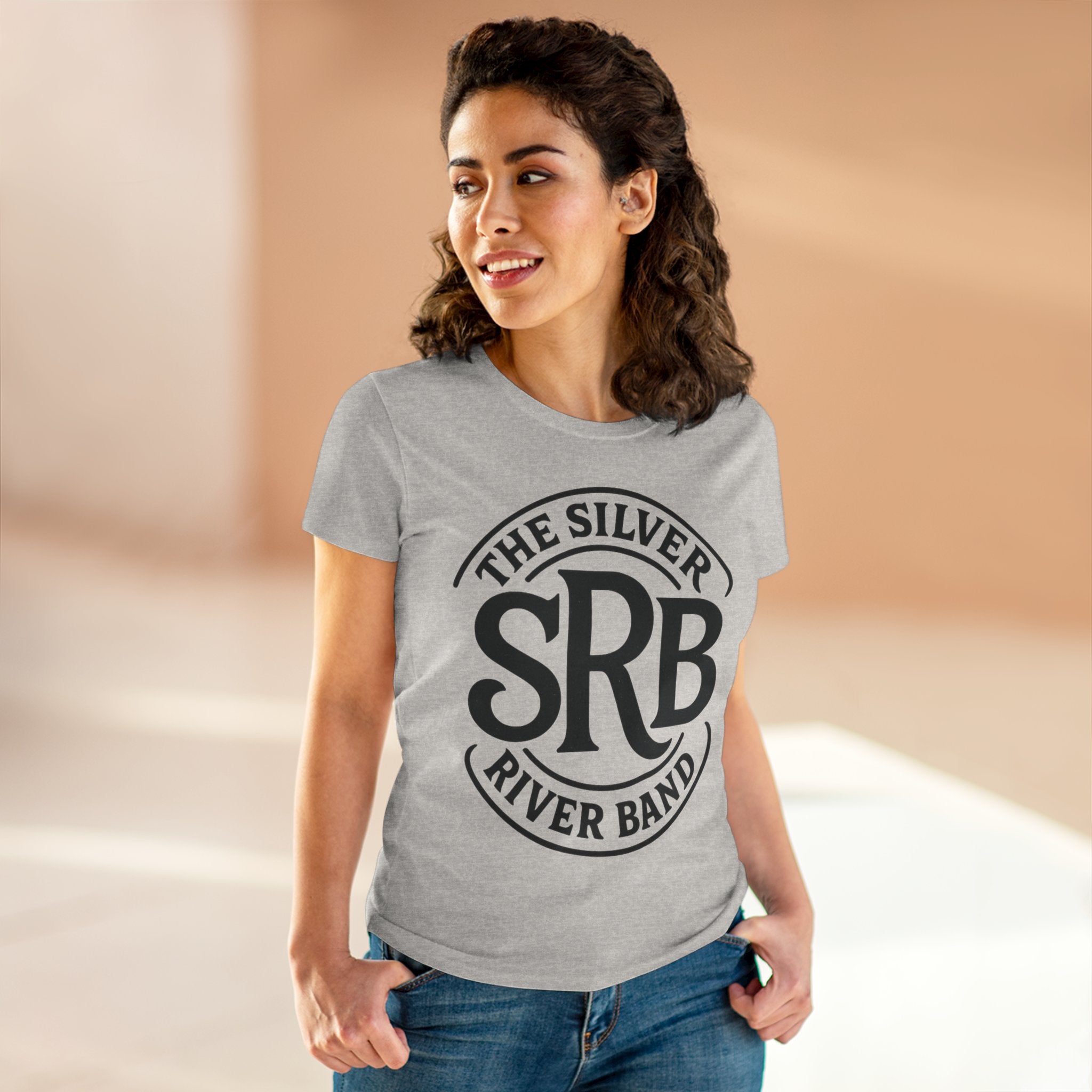 The Silver River Band SRB Logo T-Shirt — Women's Cotton Tee