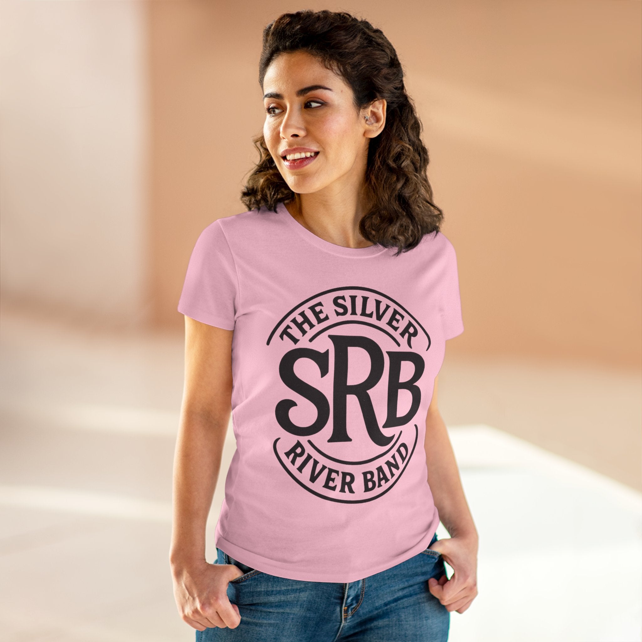The Silver River Band SRB Logo T-Shirt — Women's Cotton Tee