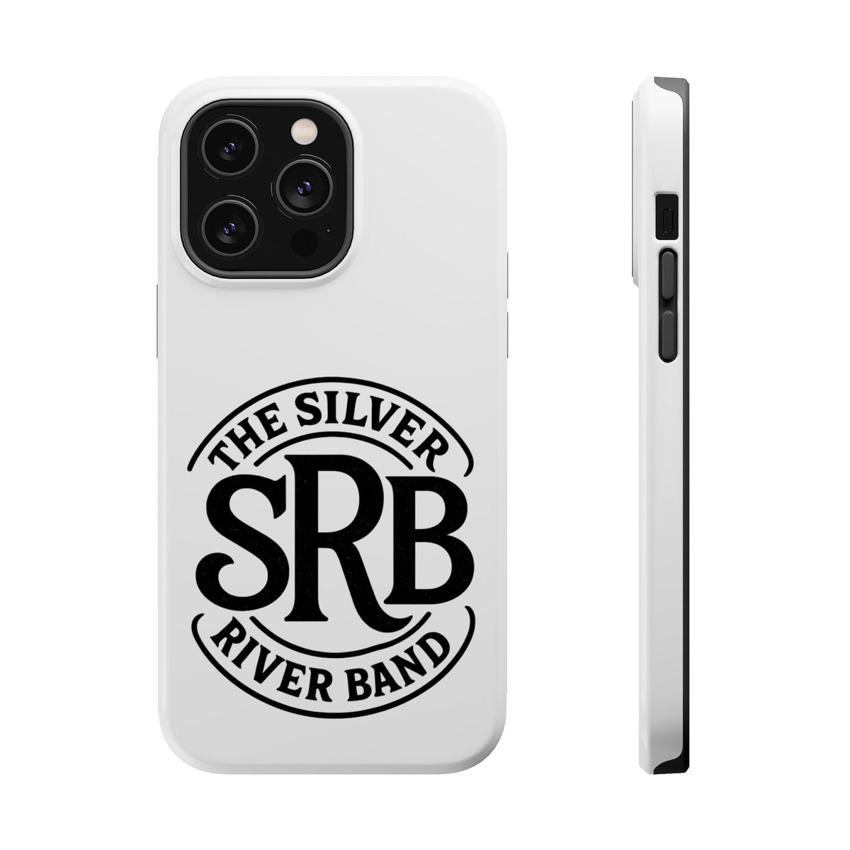 The Silver River Band SRB Logo Magnetic Phone Case — Impact-Resistant Protective Cover