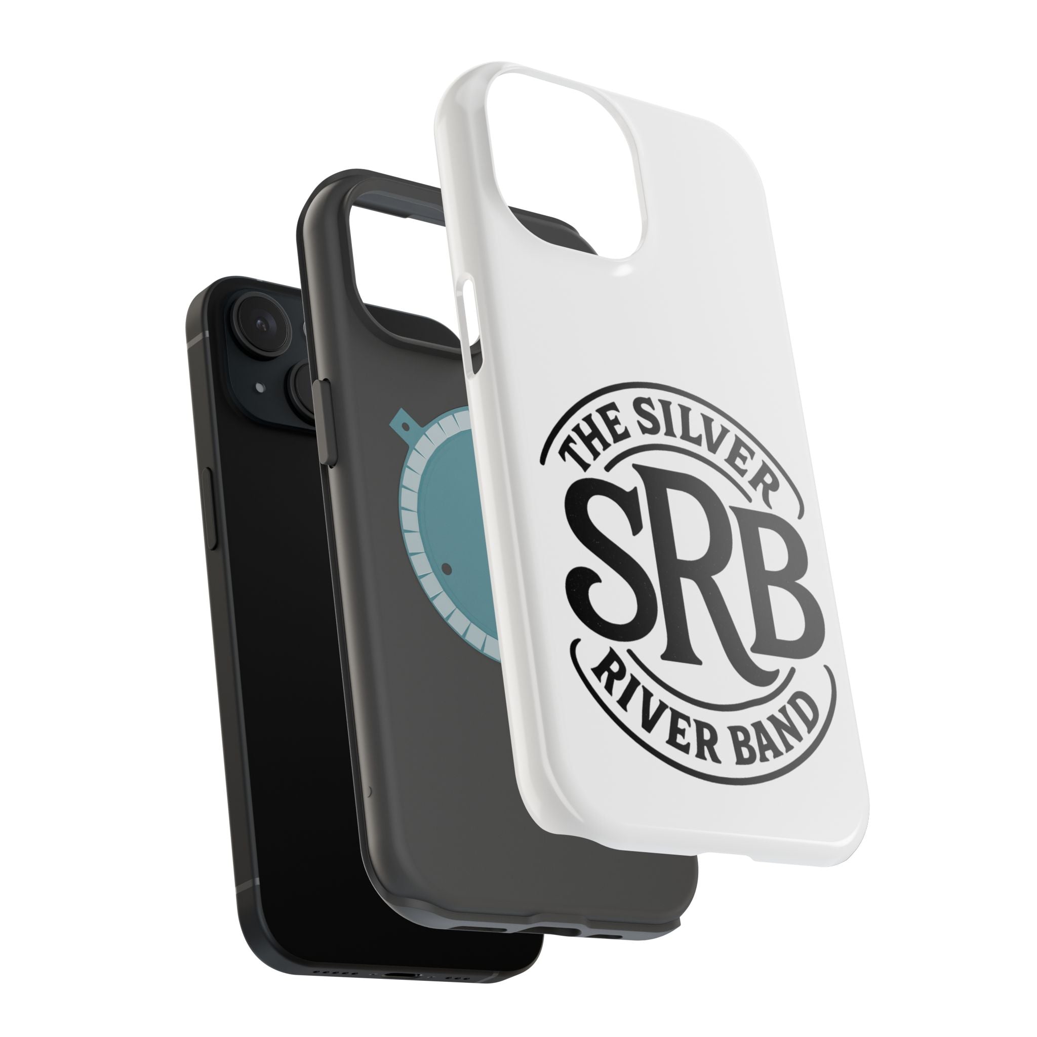 The Silver River Band SRB Logo Magnetic Phone Case — Impact-Resistant Protective Cover