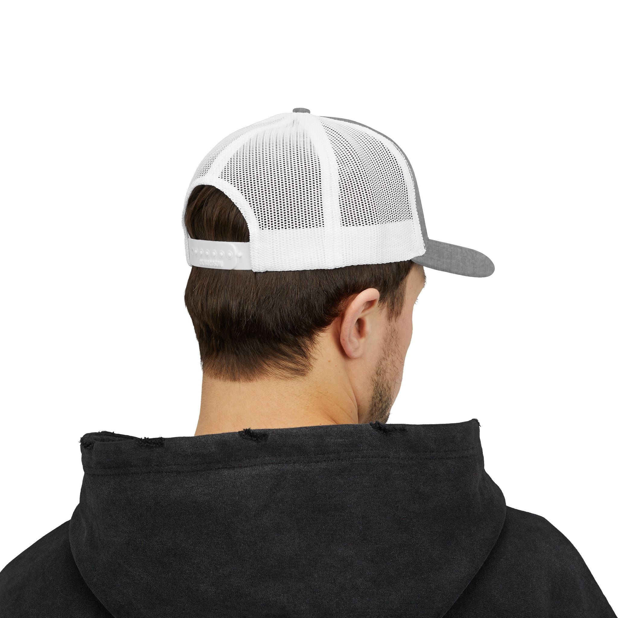Snapback Trucker Cap — 'SRB The Silver River Band' Vintage Logo Mesh Hat