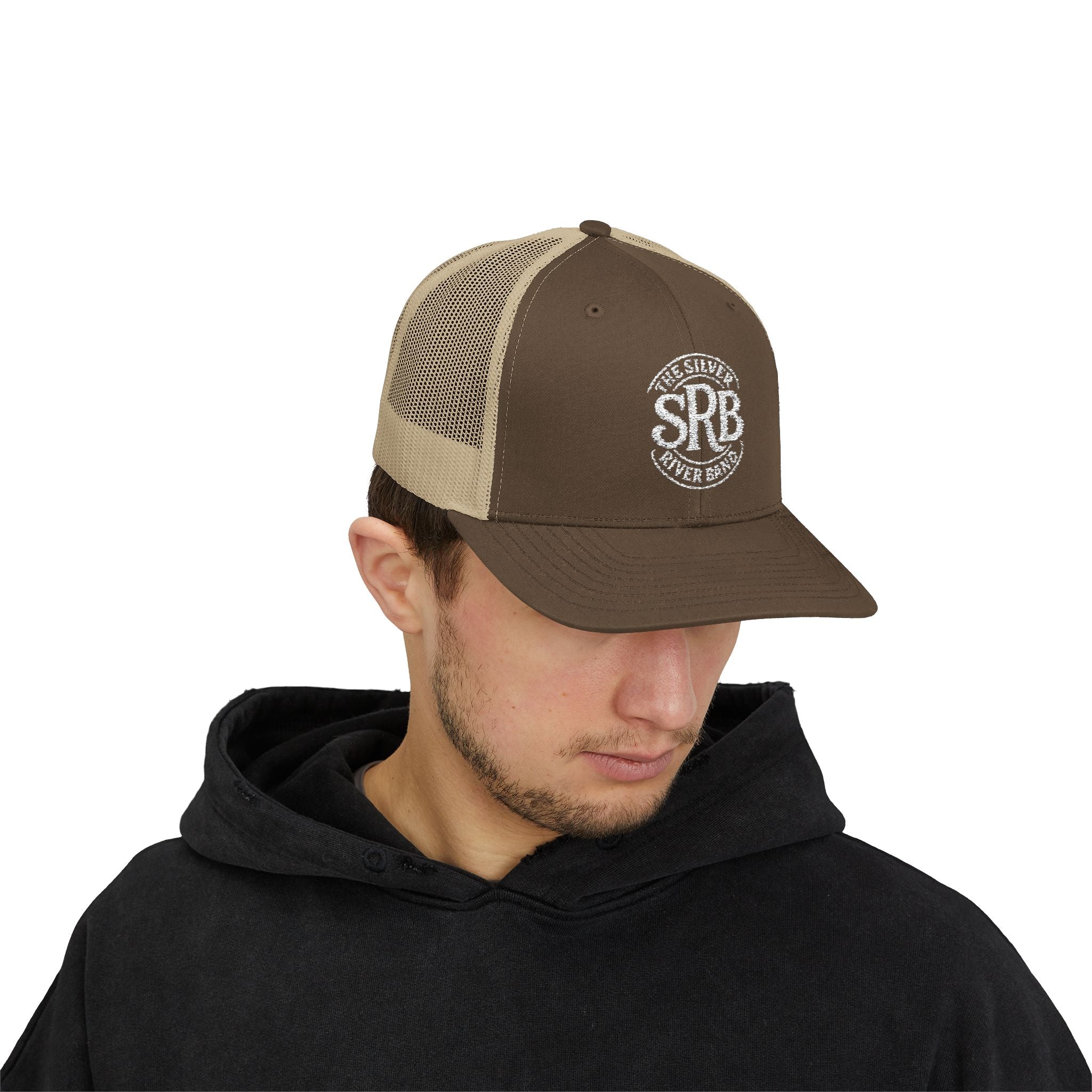 SRB Vintage Logo Snapback Trucker Cap