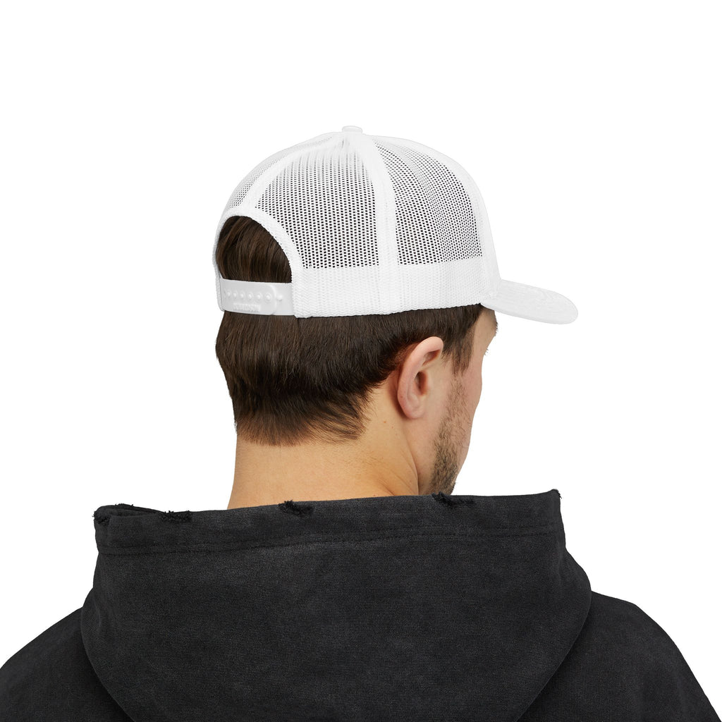 Snapback Trucker Cap — 'SRB The Silver River Band' Vintage Logo Mesh Hat