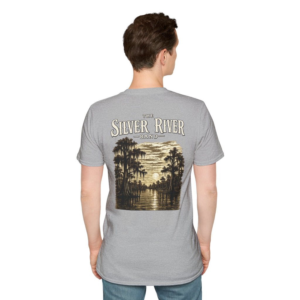 The Silver River Band SRB Logo T-Shirt | Band Tee, Minimal Chest Emblem