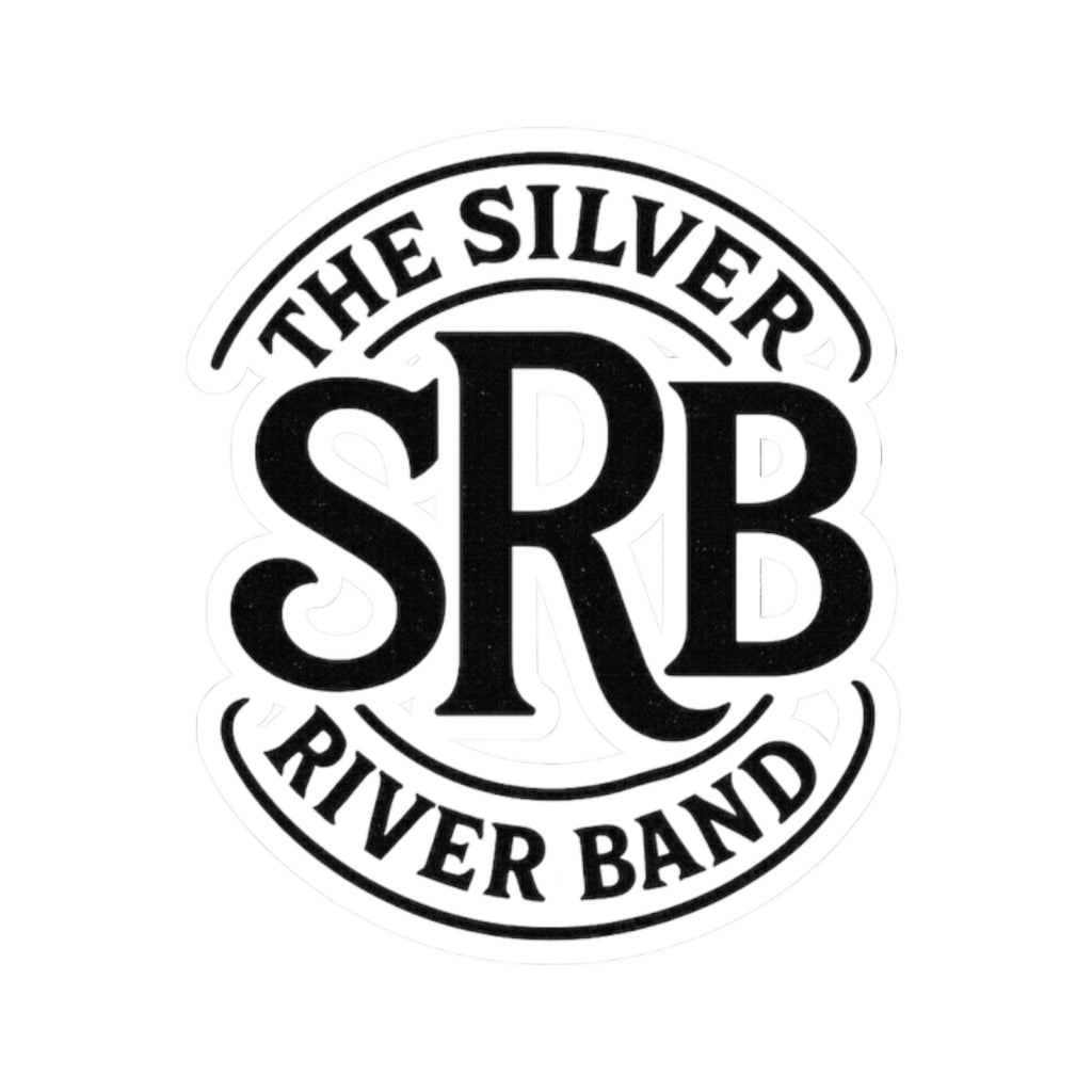 SRB The Silver River Band Logo Sticker — Kiss-Cut Vinyl Band Decal