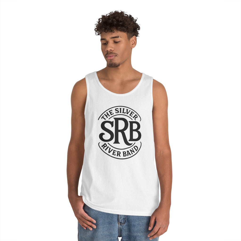 The Silver River Band SRB Logo Tank Top — Vintage Band Music Tee