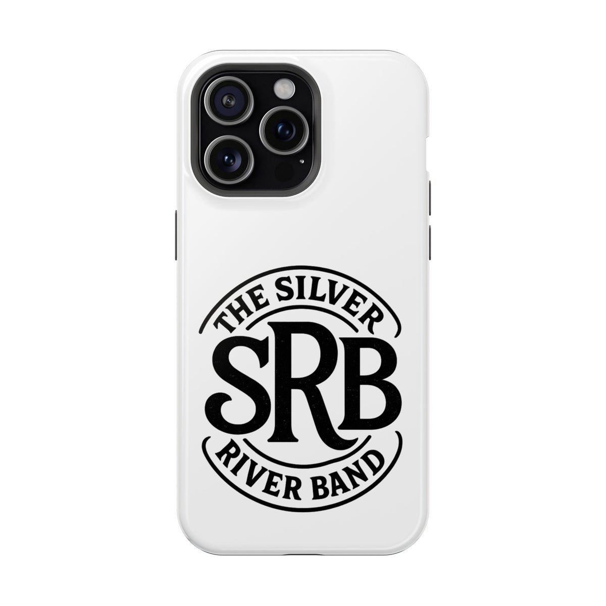 The Silver River Band SRB Logo Magnetic Phone Case — Impact-Resistant Protective Cover